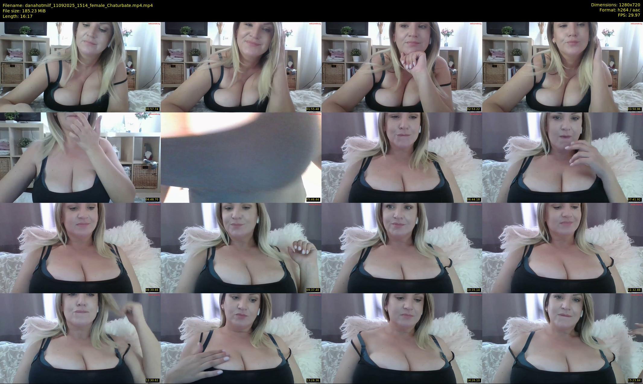danahotmilf — 17 minute Chaturbate female cam show recording, 720p, Sep 11, 2025