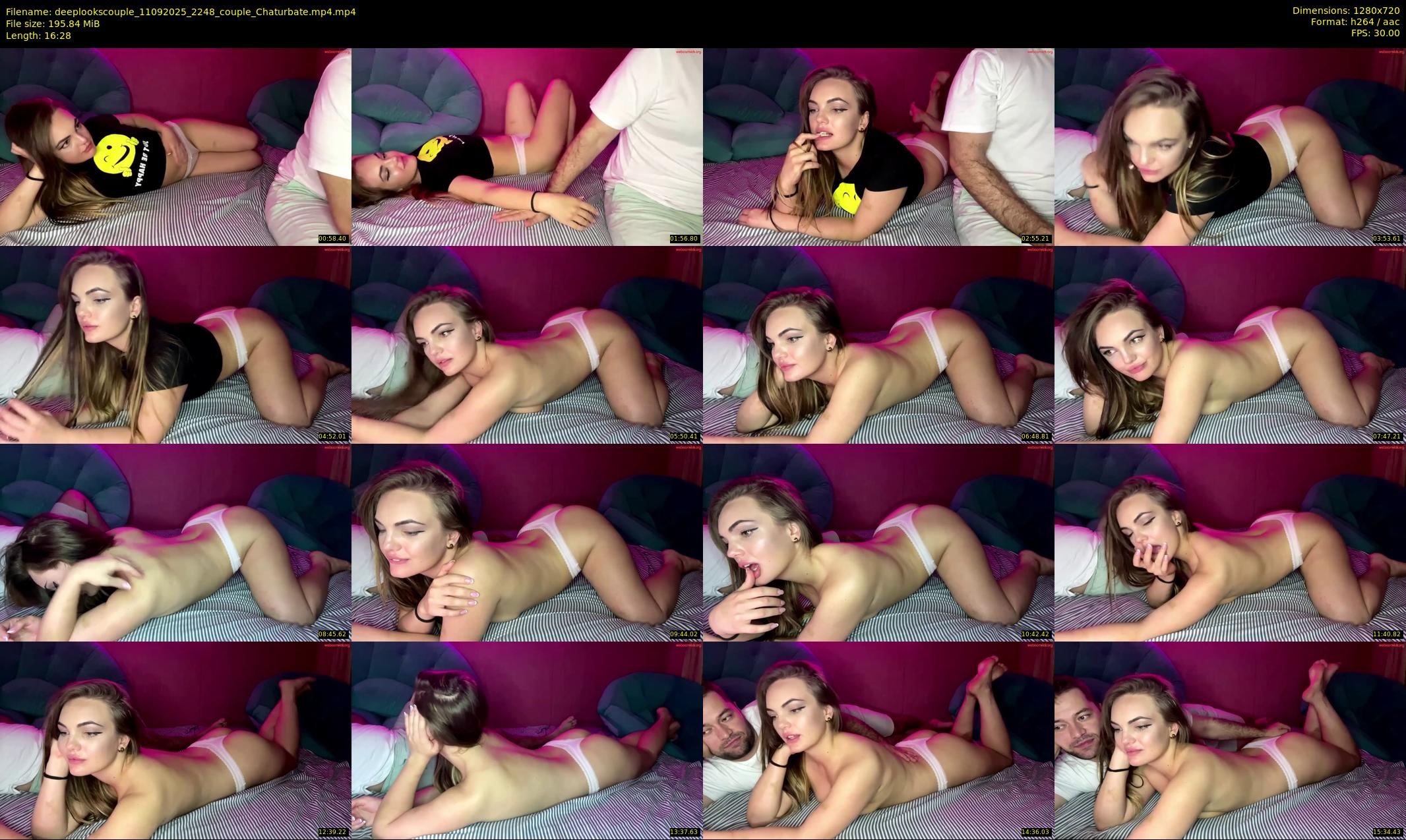 deeplookscouple — 17 minute Chaturbate couple cam show recording, 720p, Sep 11, 2025