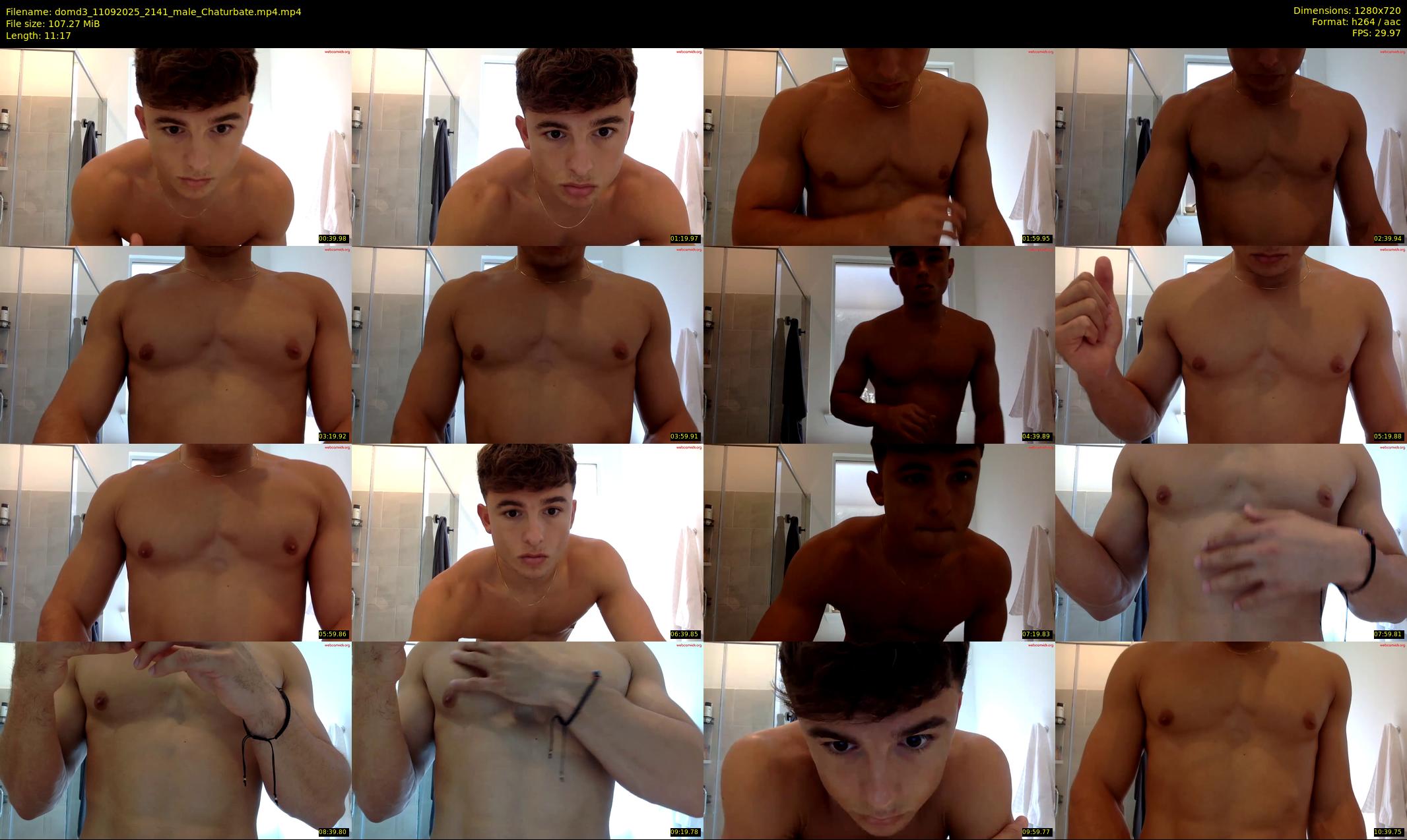 domd3 — 12 minute Chaturbate male cam show recording, 720p, Sep 11, 2025