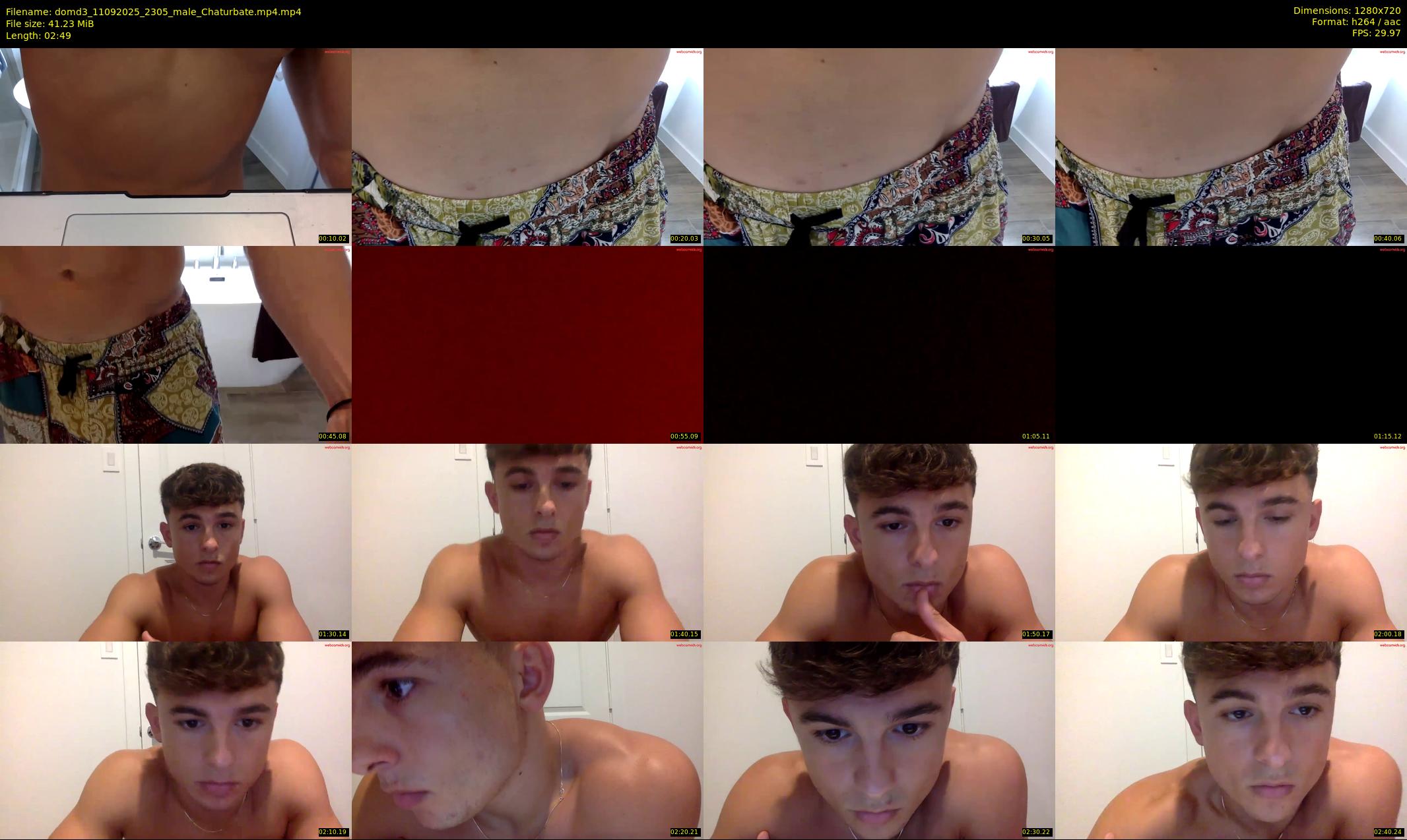 domd3 — 3 minute Chaturbate male cam show recording, 720p, Sep 11, 2025