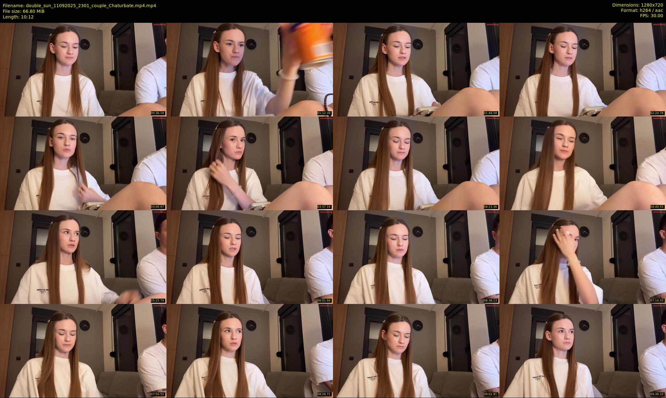 double_sun — 11 minute Chaturbate couple cam show recording, 720p, Sep 11, 2025