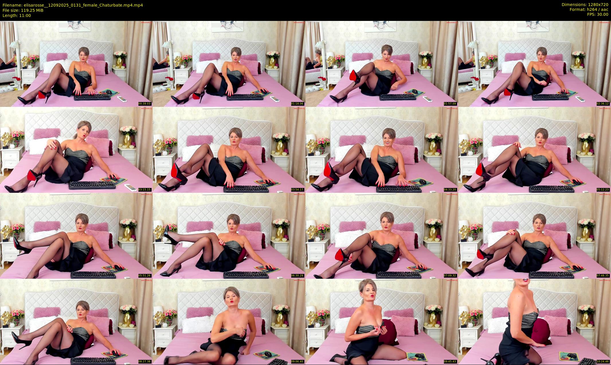 elisarosse_ — 11 minute Chaturbate female cam show recording, 720p, Sep 12, 2025