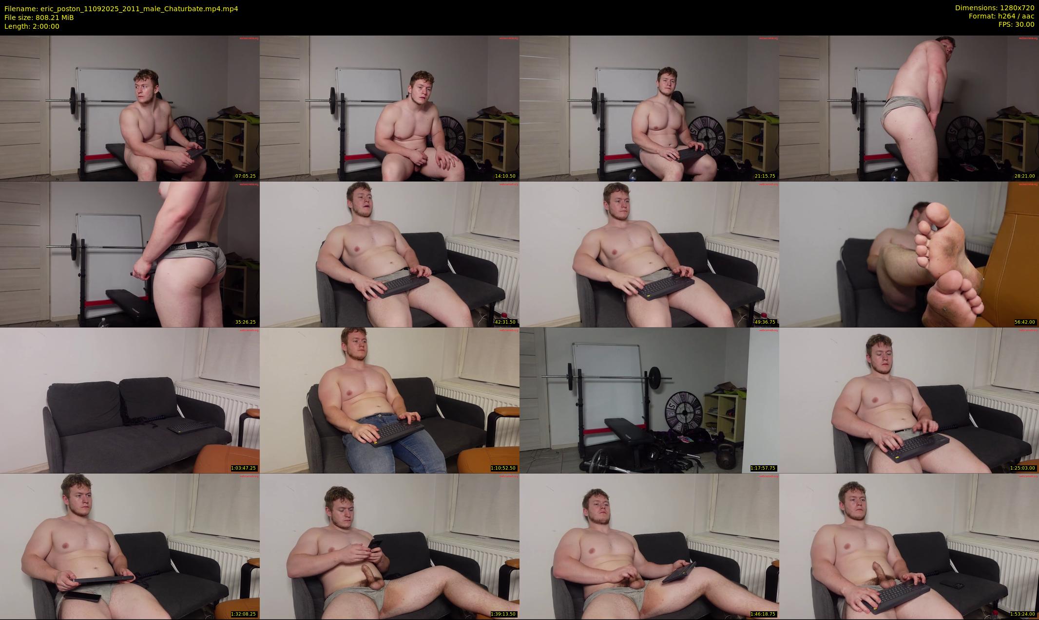 eric_poston — 120 minute Chaturbate male cam show recording, 720p, Sep 11, 2025