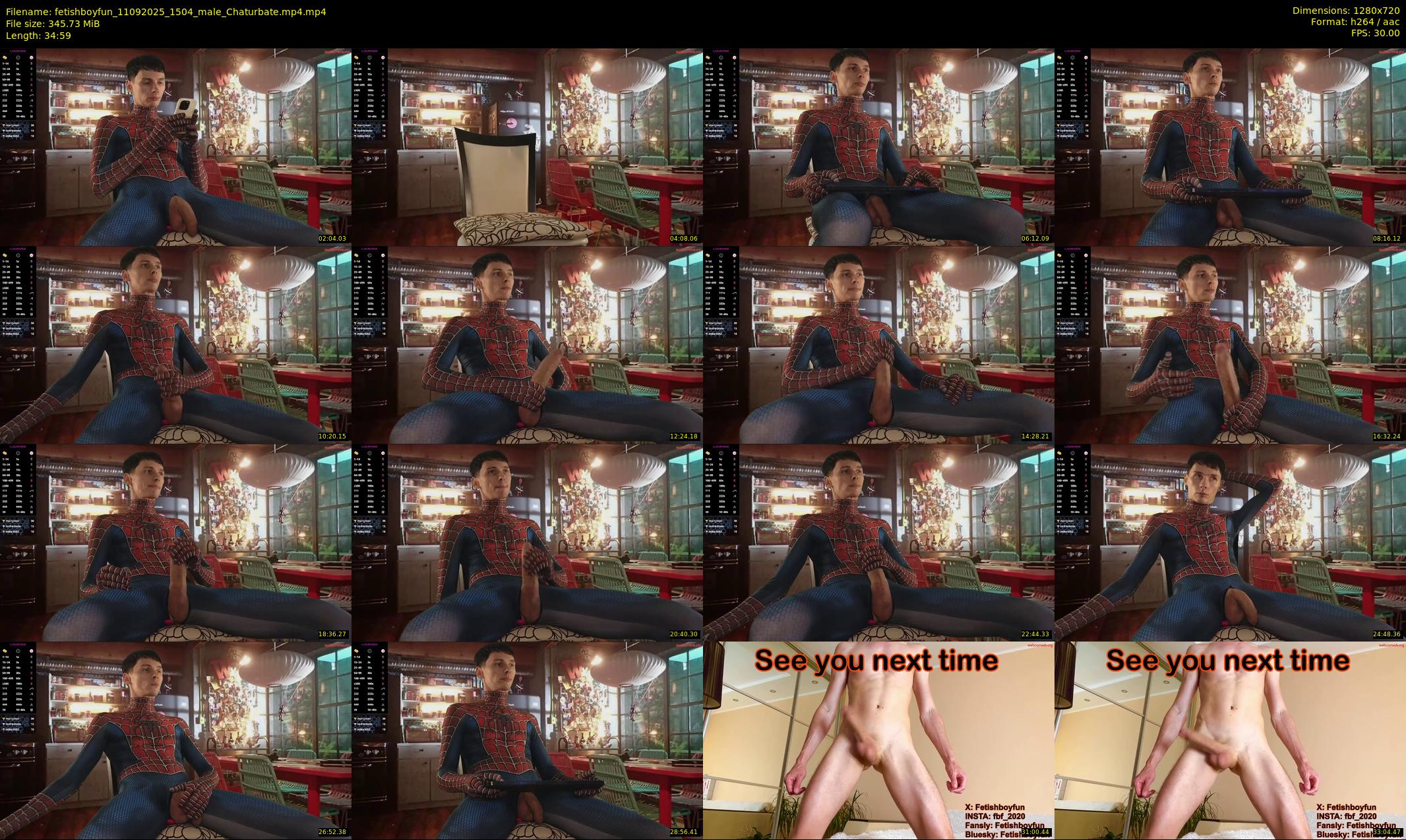 fetishboyfun — 35 minute Chaturbate male cam show recording, 720p, Sep 11, 2025