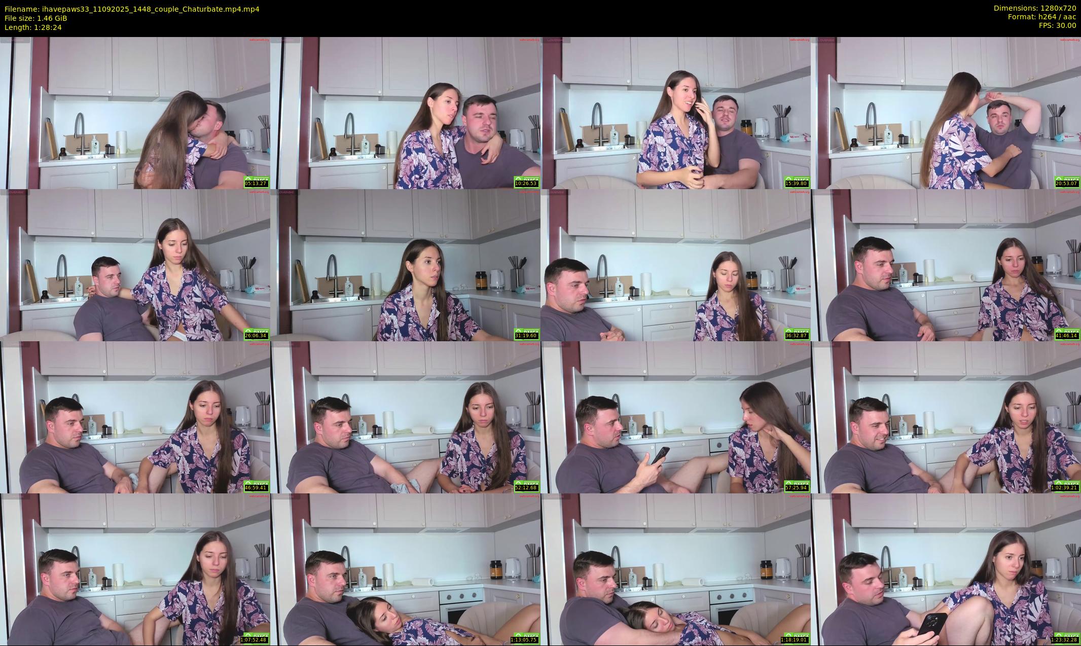 ihavepaws33 — 89 minute Chaturbate couple cam show recording, 720p, Sep 11, 2025