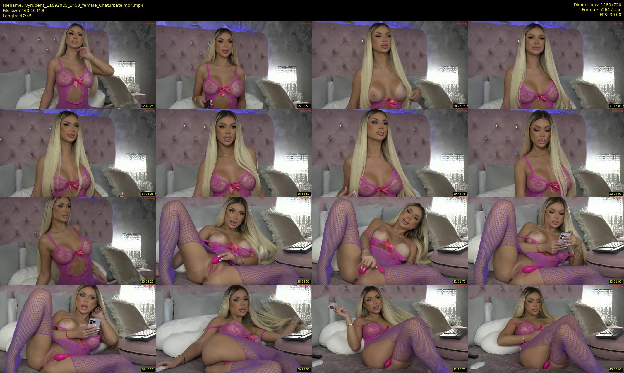 ivyrubens — 48 minute Chaturbate female cam show recording, 720p, Sep 11, 2025