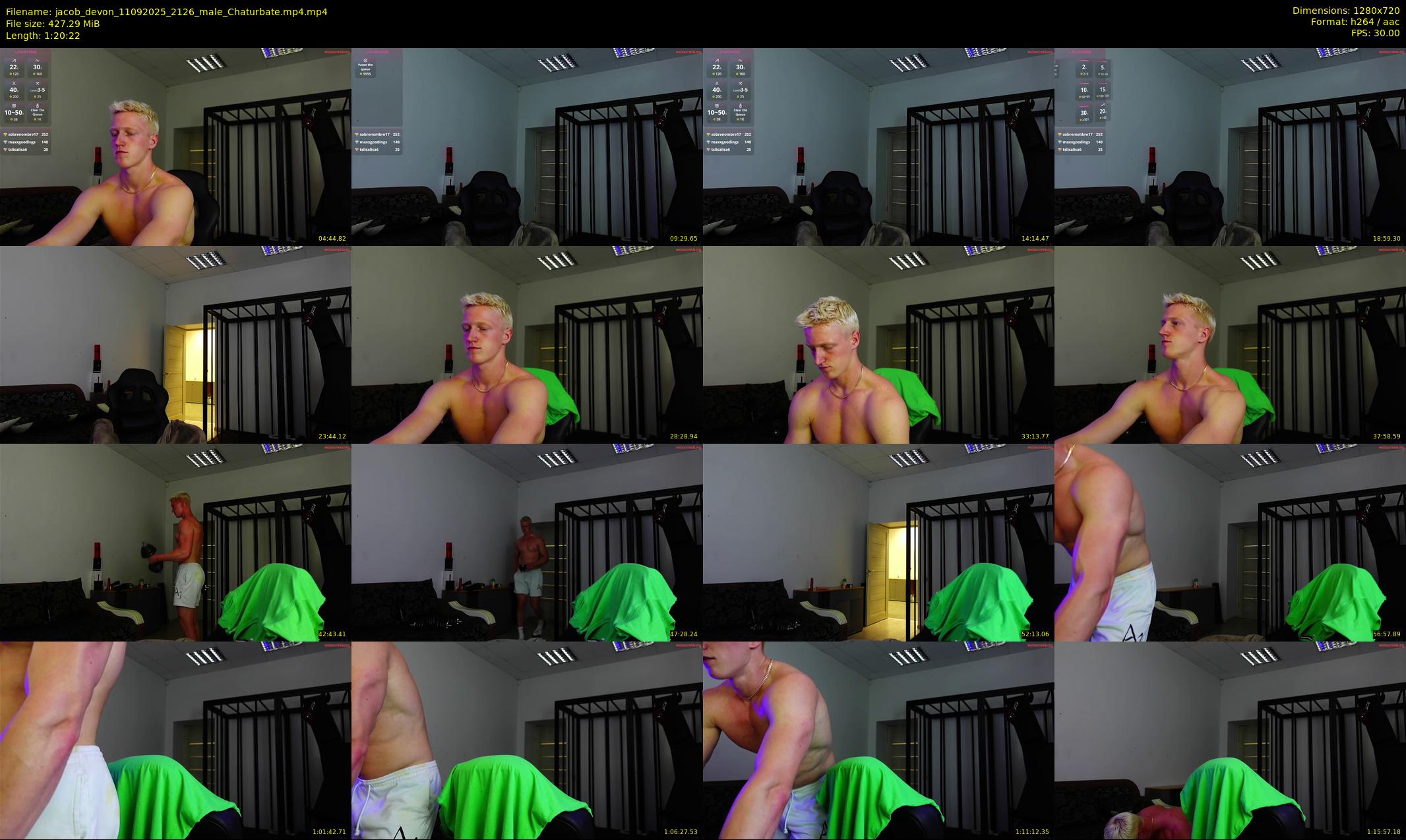 jacob_devon — 81 minute Chaturbate male cam show recording, 720p, Sep 11, 2025