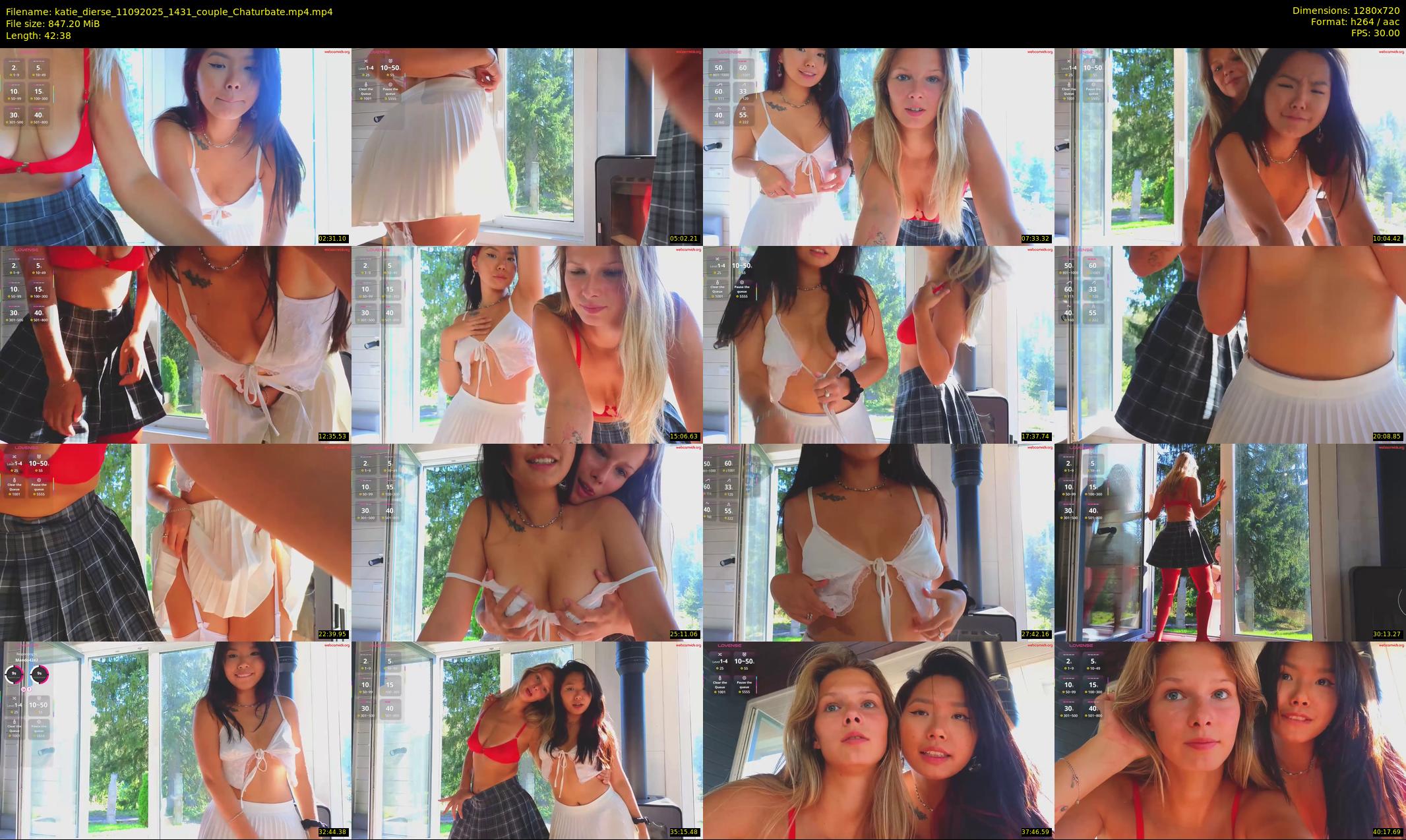 katie_dierse — 43 minute Chaturbate female cam show recording, 720p, Sep 11, 2025