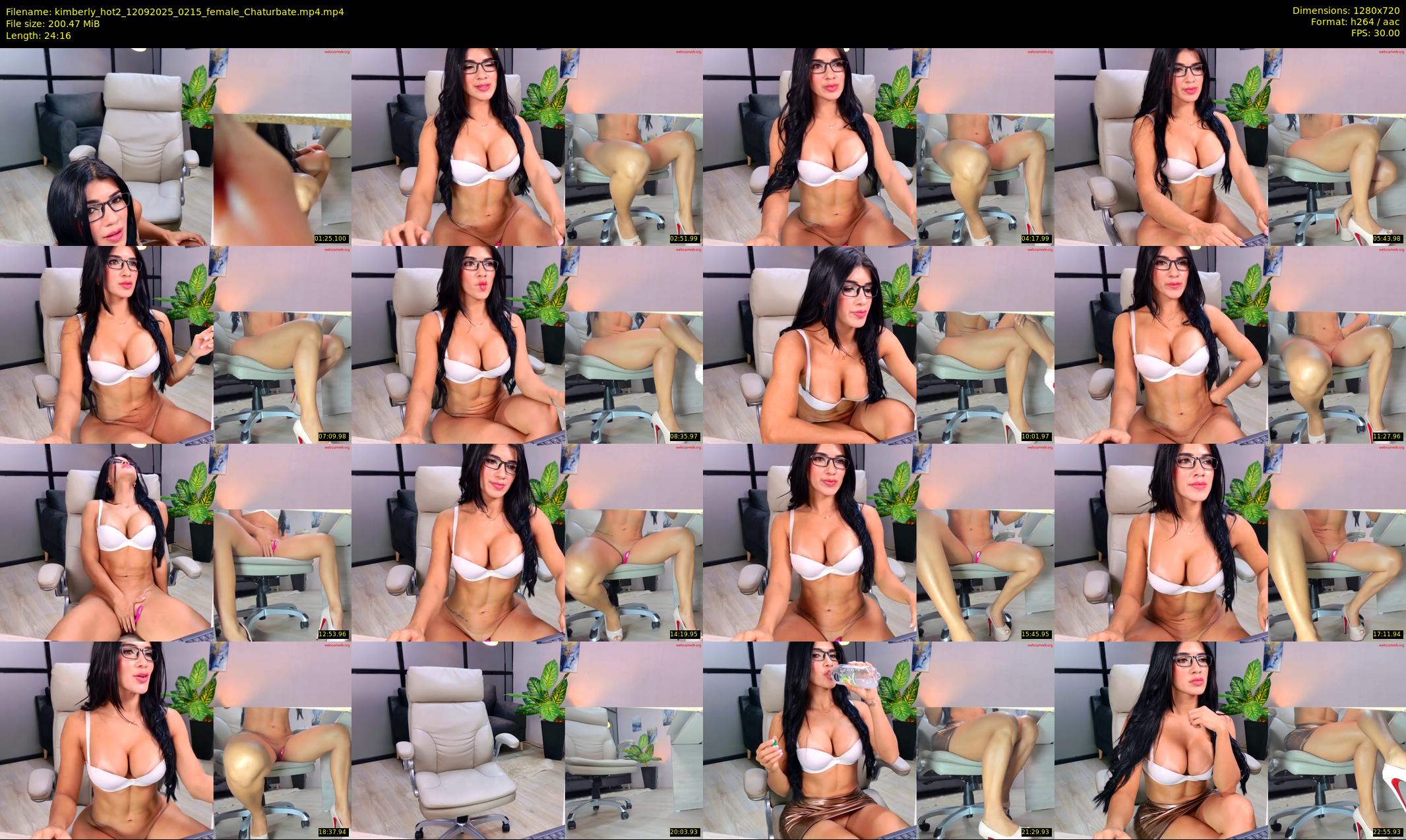 kimberly_hot2 — 25 minute Chaturbate female cam show recording, 720p, Sep 12, 2025
