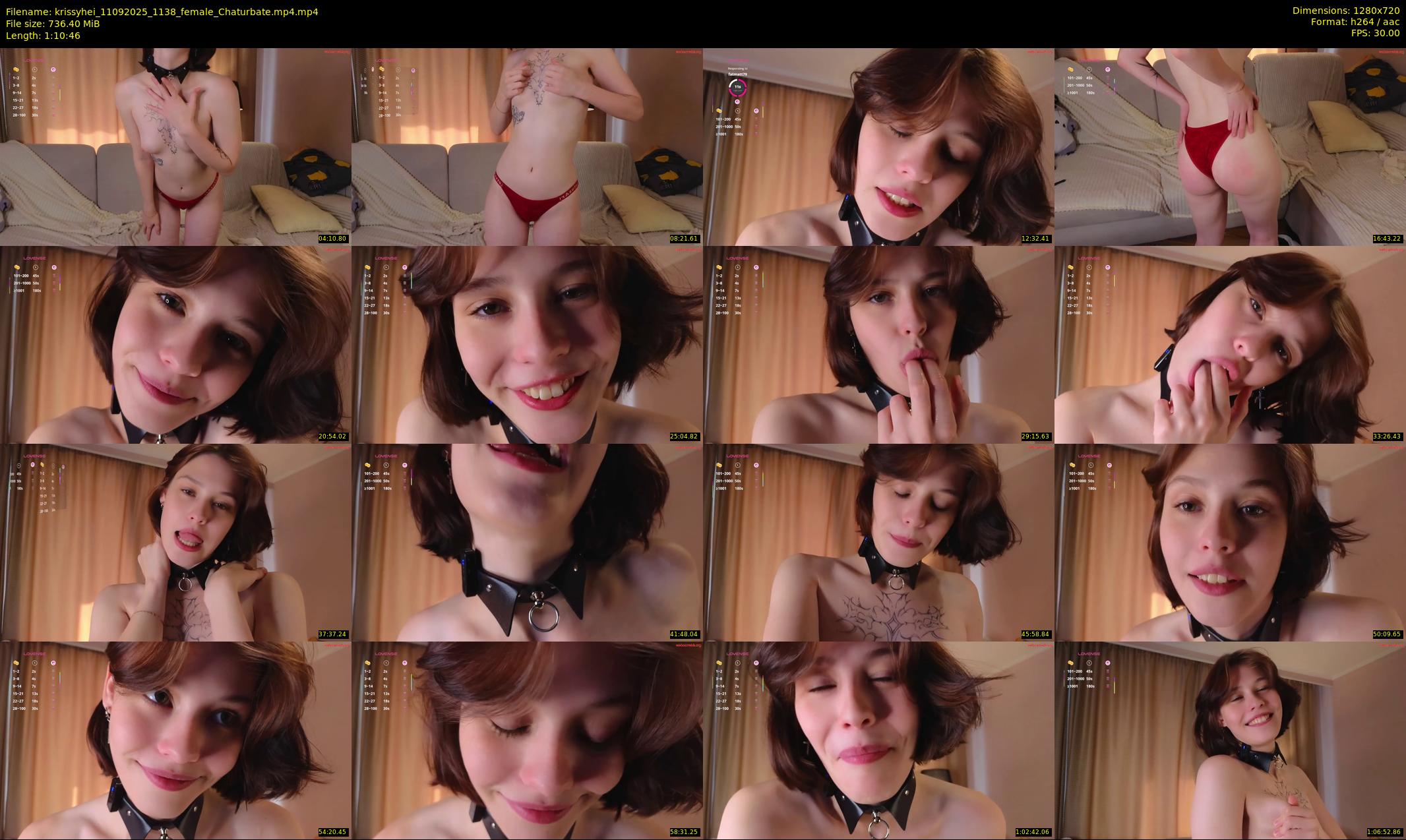 krissyhei — 71 minute Chaturbate female cam show recording, 720p, Sep 11, 2025