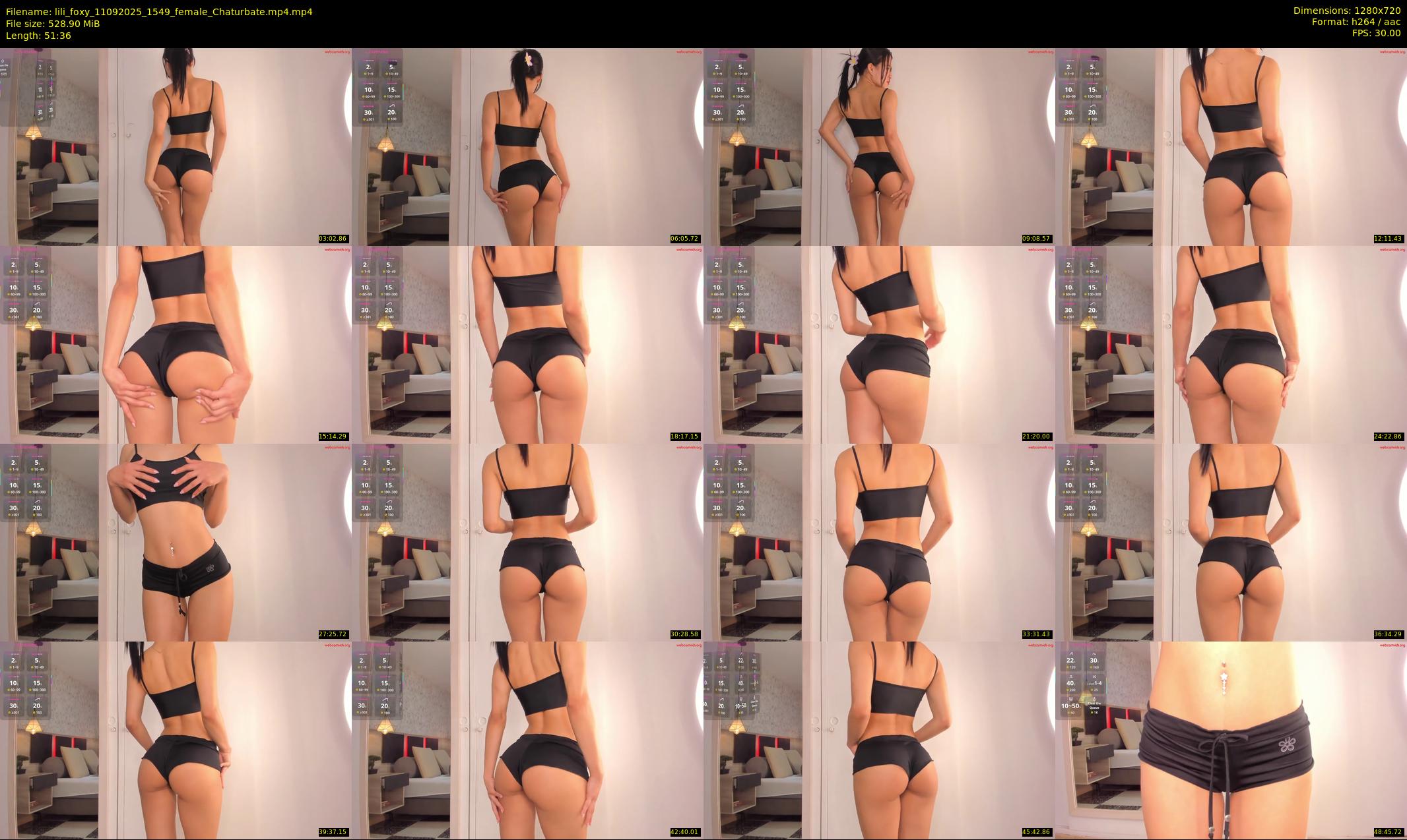 lili_foxy — 52 minute Chaturbate female cam show recording, 720p, Sep 11, 2025