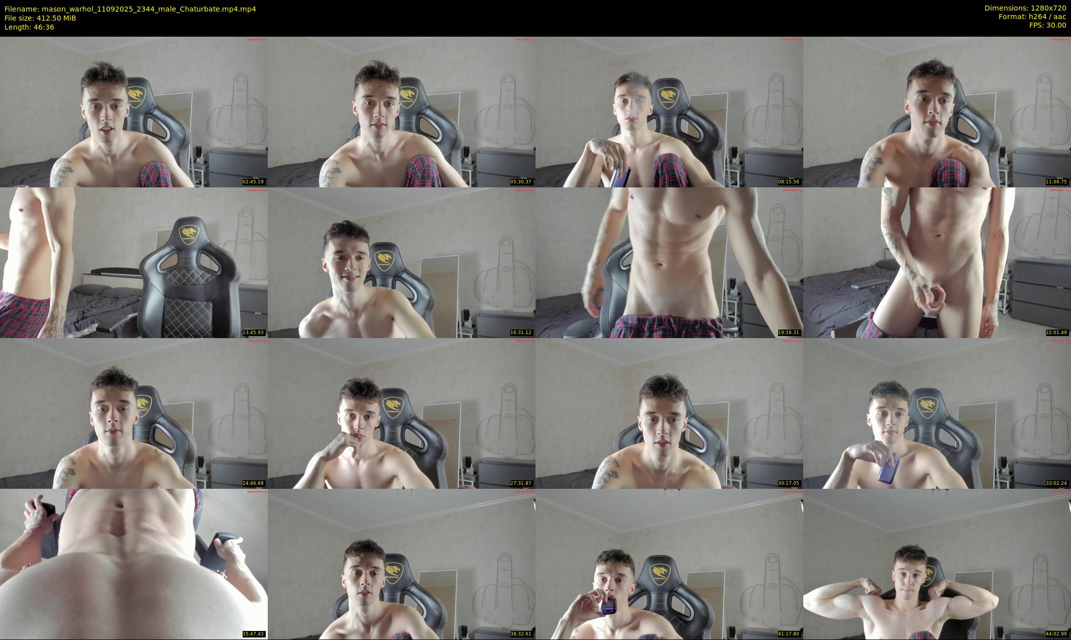 mason_warhol — 47 minute Chaturbate male cam show recording, 720p, Sep 11, 2025