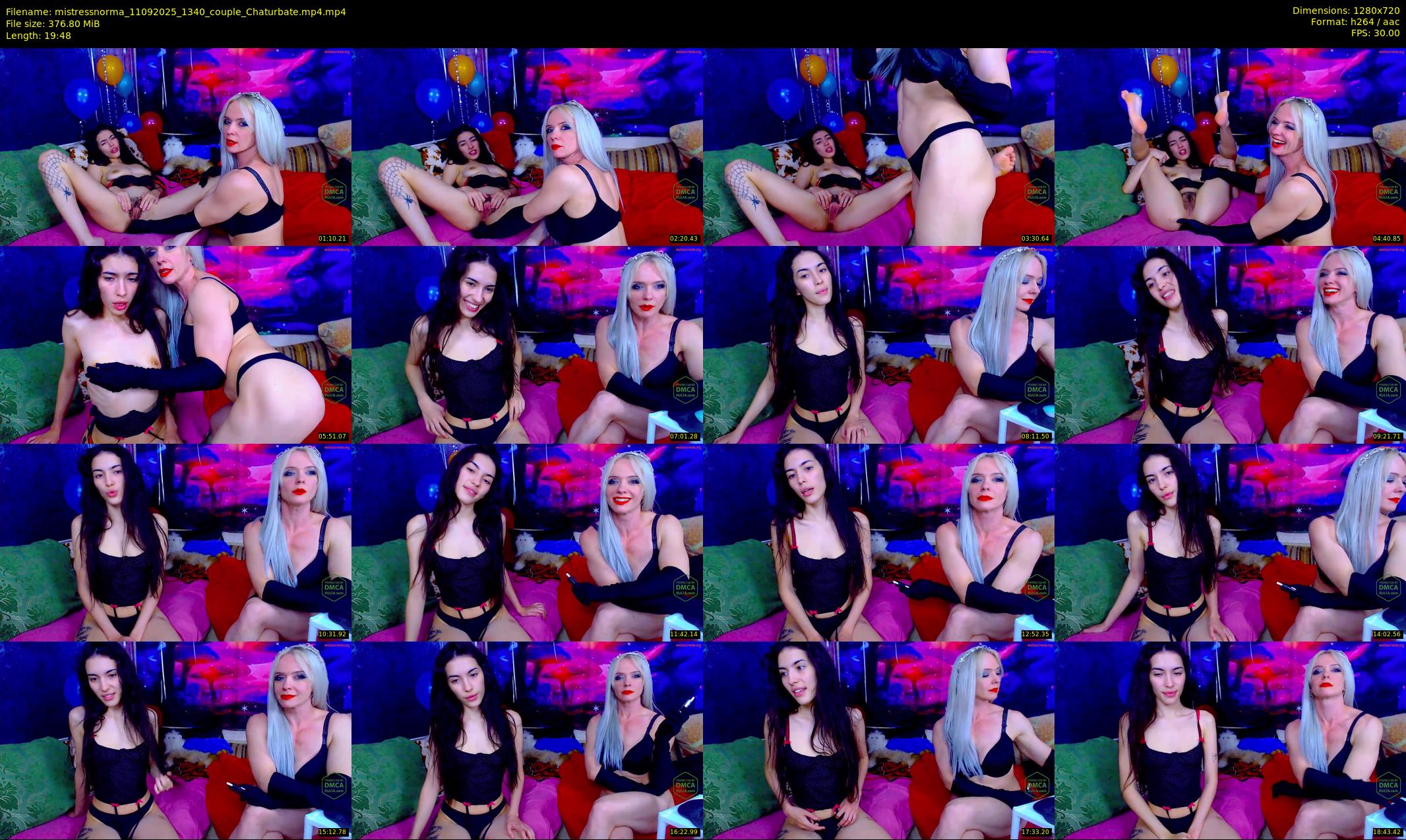 mistressnorma — 20 minute Chaturbate female cam show recording, 720p, Sep 11, 2025