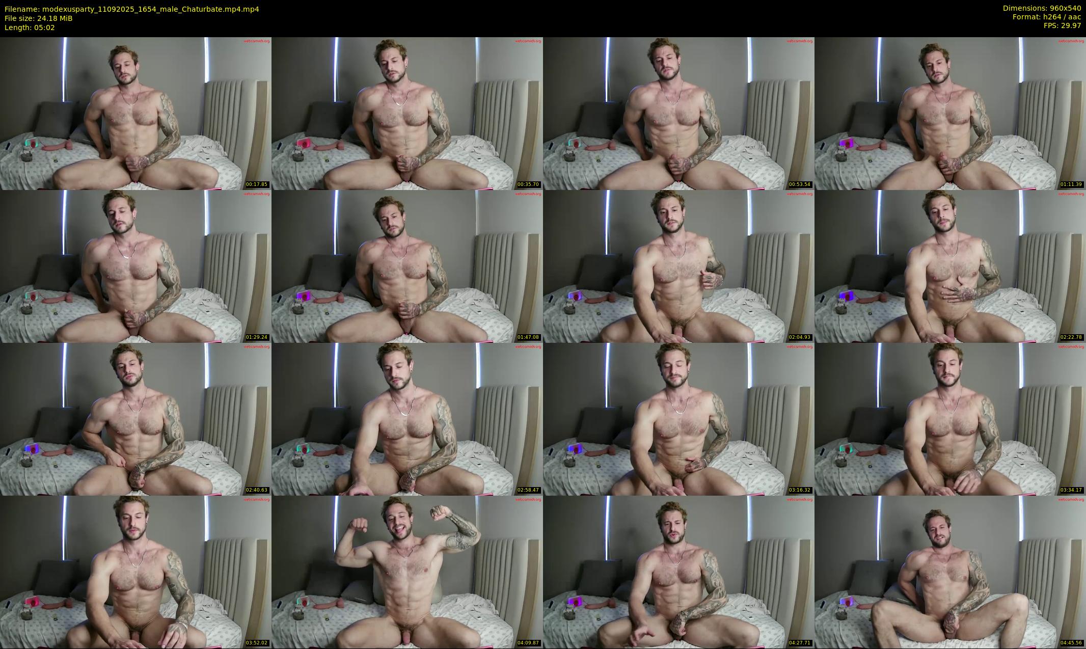 modexusparty — 6 minute Chaturbate male cam show recording, 480p, Sep 11, 2025