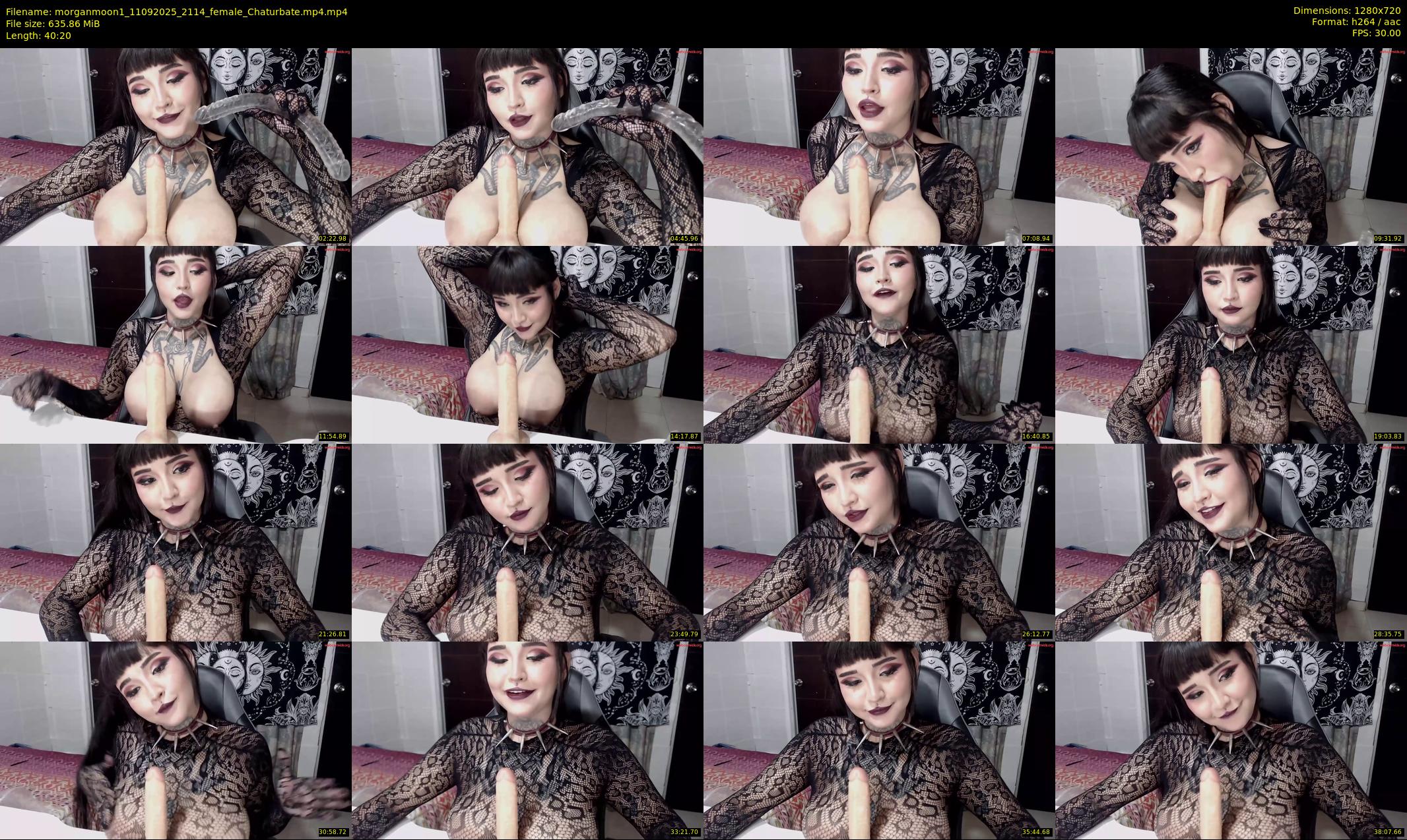 morganmoon1 — 41 minute Chaturbate female cam show recording, 720p, Sep 11, 2025