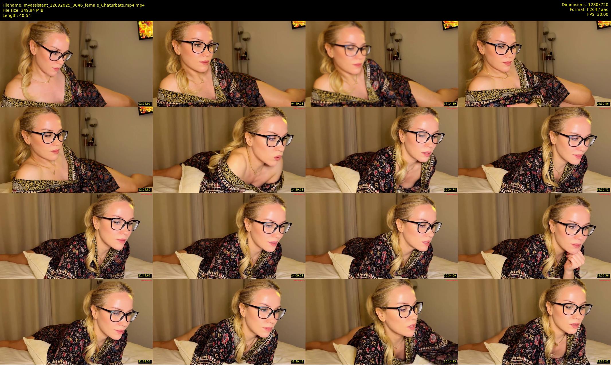 myassistant — 41 minute Chaturbate female cam show recording, 720p, Sep 12, 2025