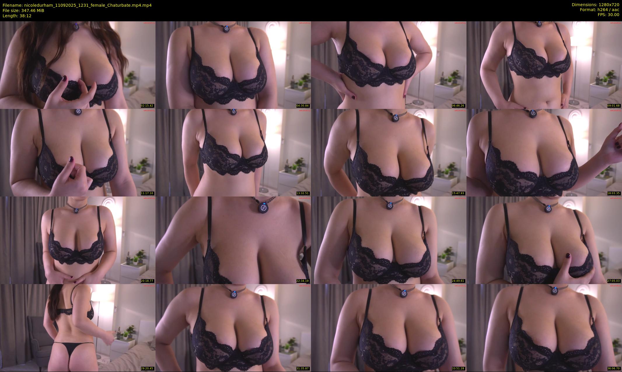 nicoledurham — 39 minute Chaturbate female cam show recording, 720p, Sep 11, 2025