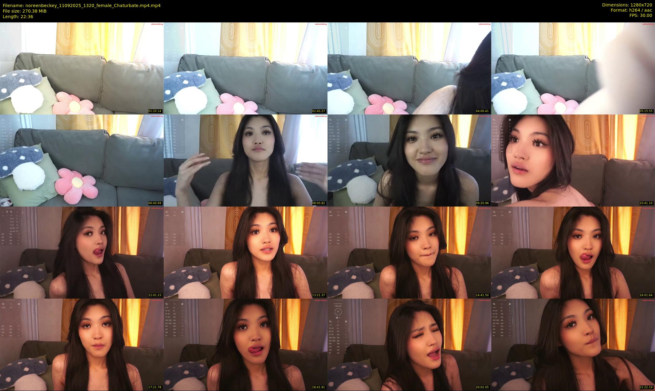 noreenbeckey — 23 minute Chaturbate female cam show recording, 720p, Sep 11, 2025