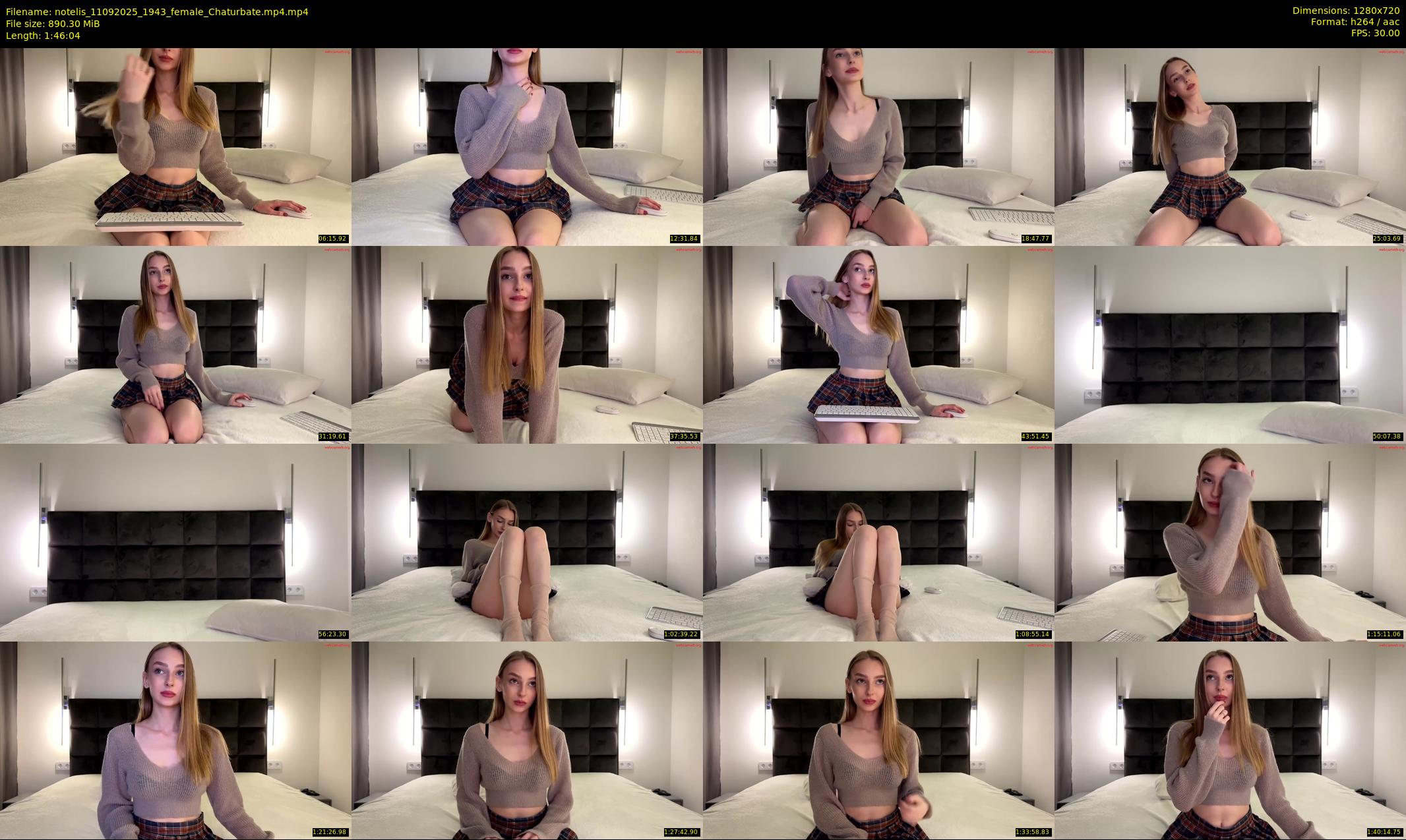 notelis — 107 minute Chaturbate female cam show recording, 720p, Sep 11, 2025