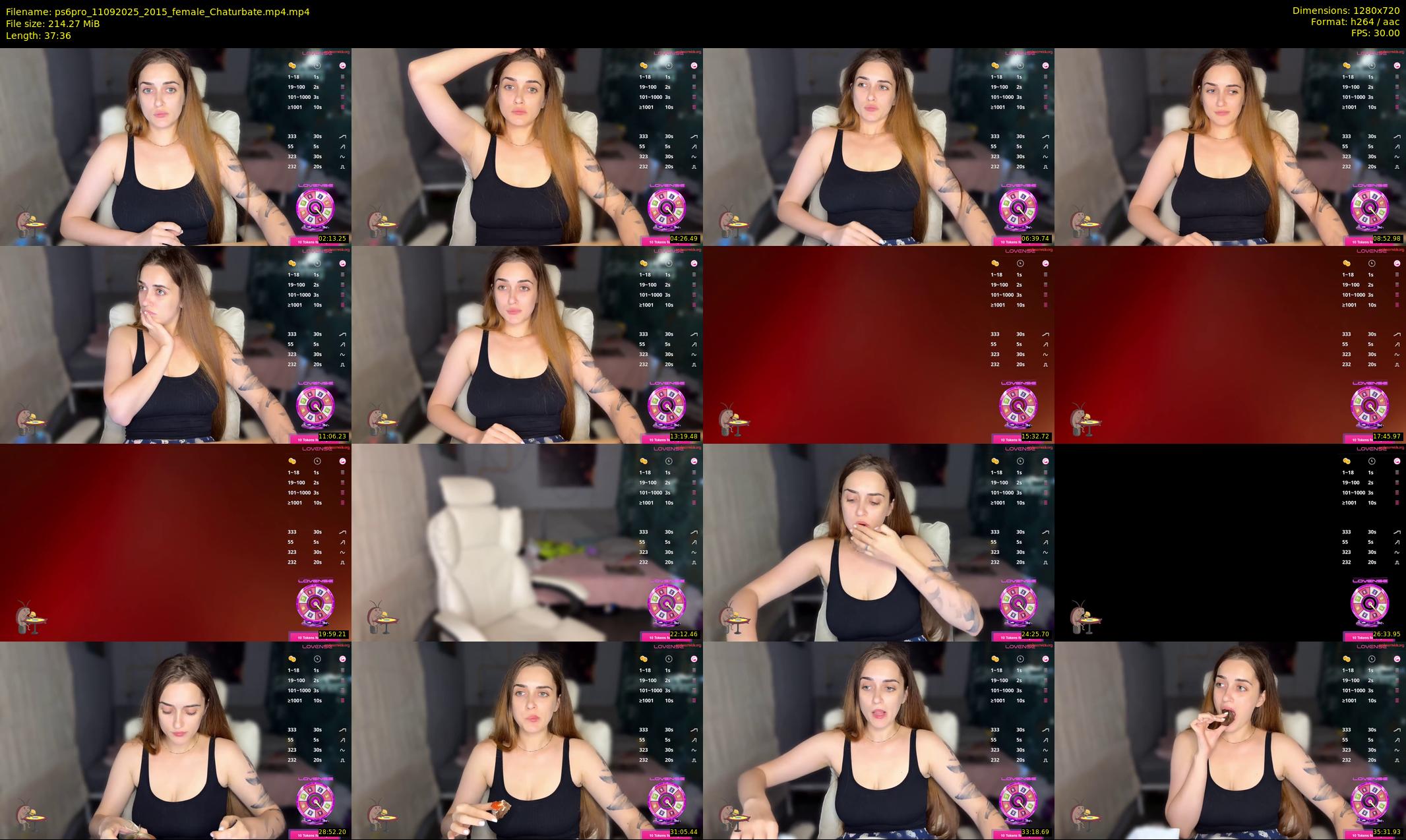ps6pro — 38 minute Chaturbate female cam show recording, 720p, Sep 11, 2025