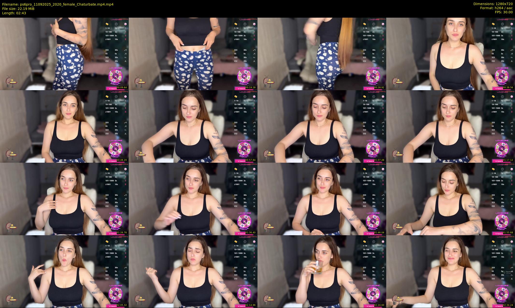 ps6pro — 3 minute Chaturbate female cam show recording, 720p, Sep 11, 2025