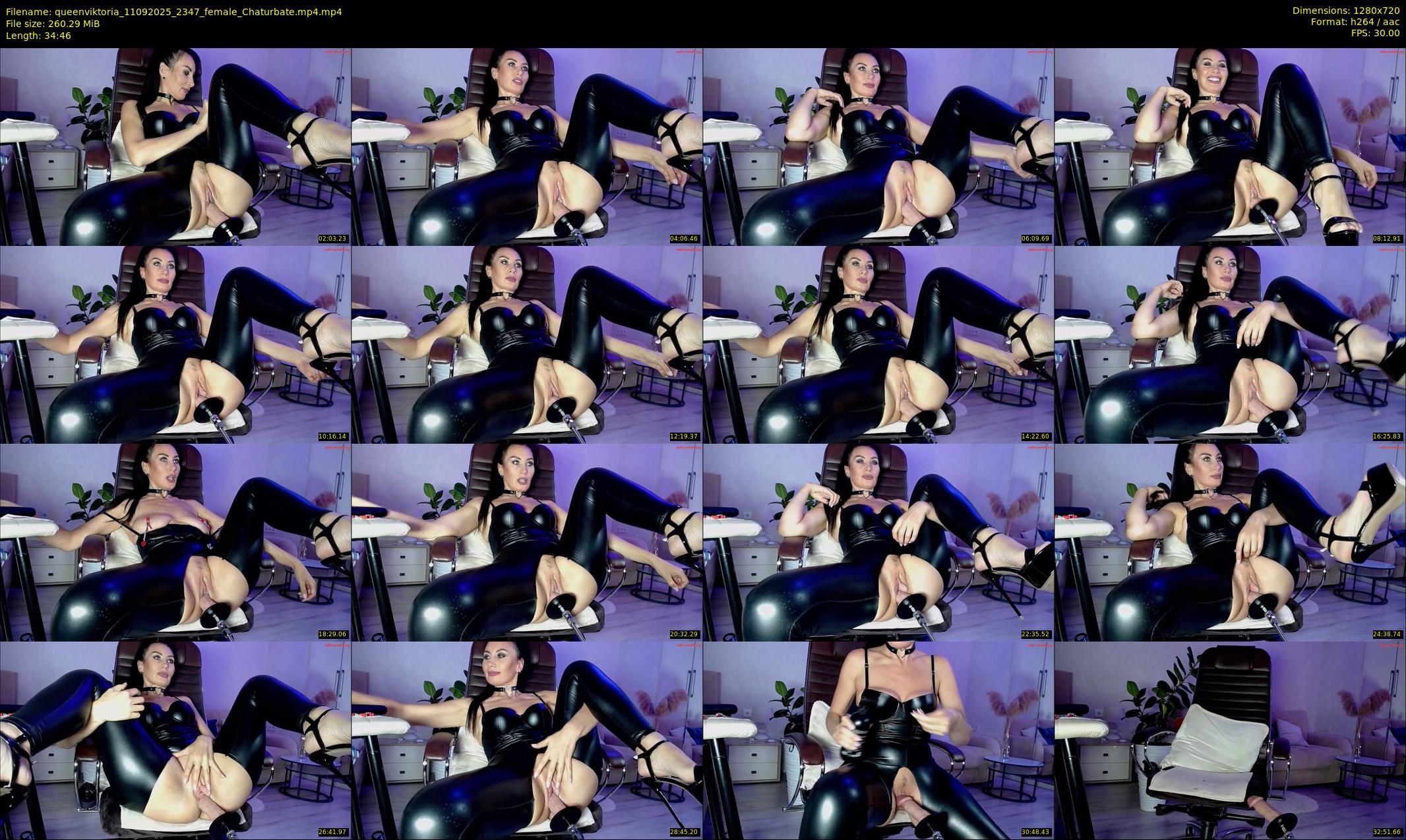 queenviktoria — 35 minute Chaturbate female cam show recording, 720p, Sep 11, 2025