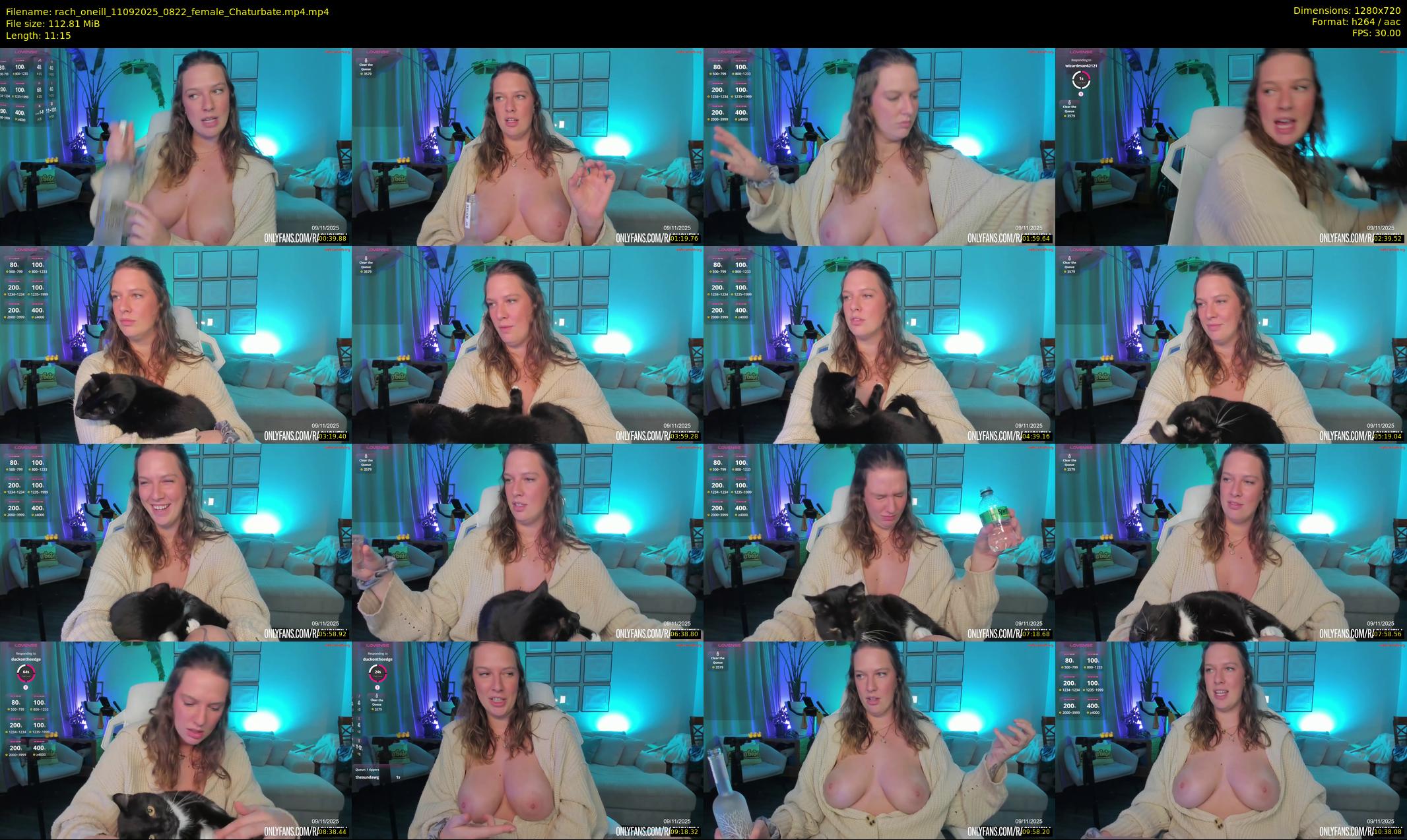 rach_oneill — 12 minute Chaturbate female cam show recording, 720p, Sep 11, 2025
