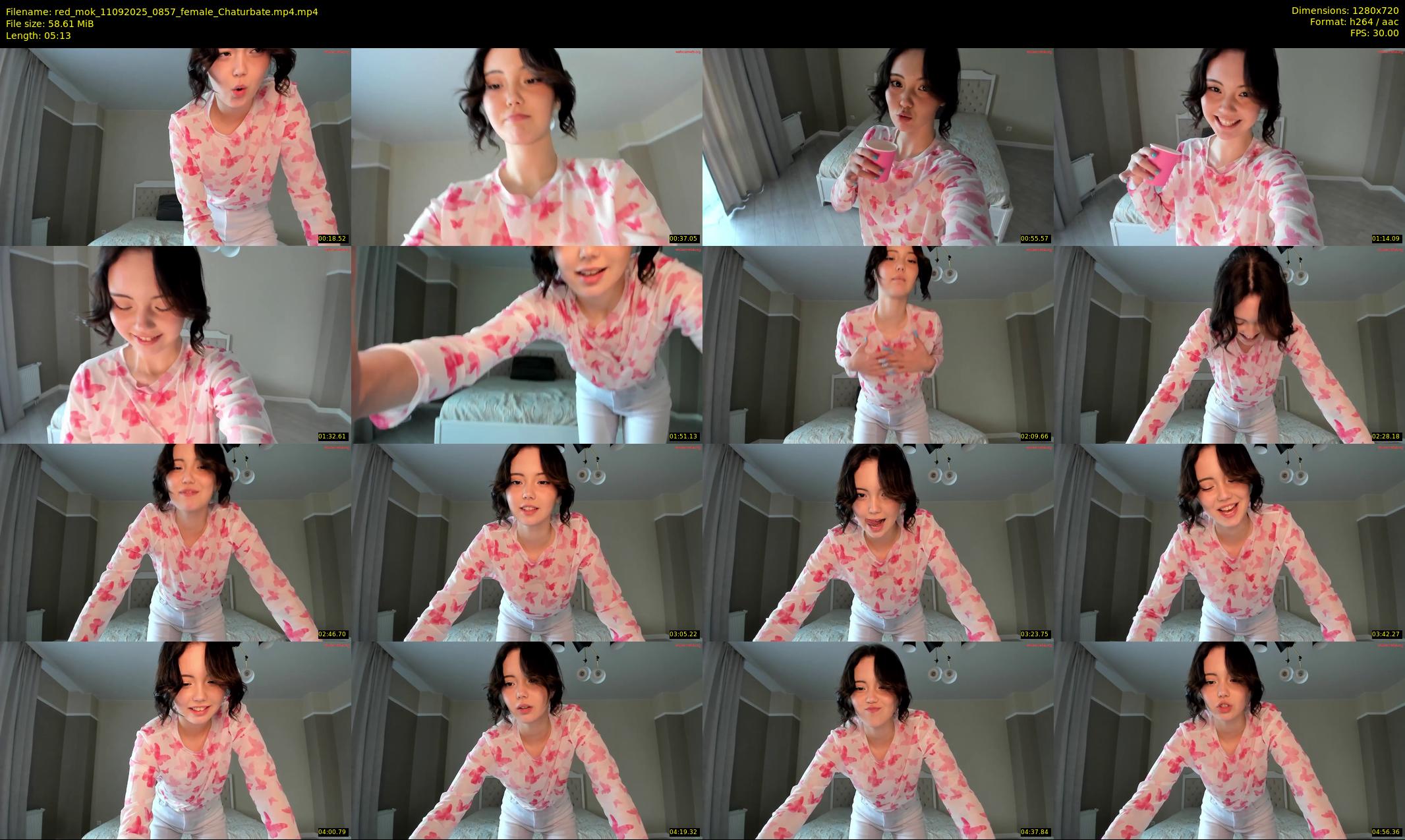 red_mok — 6 minute Chaturbate female cam show recording, 720p, Sep 11, 2025