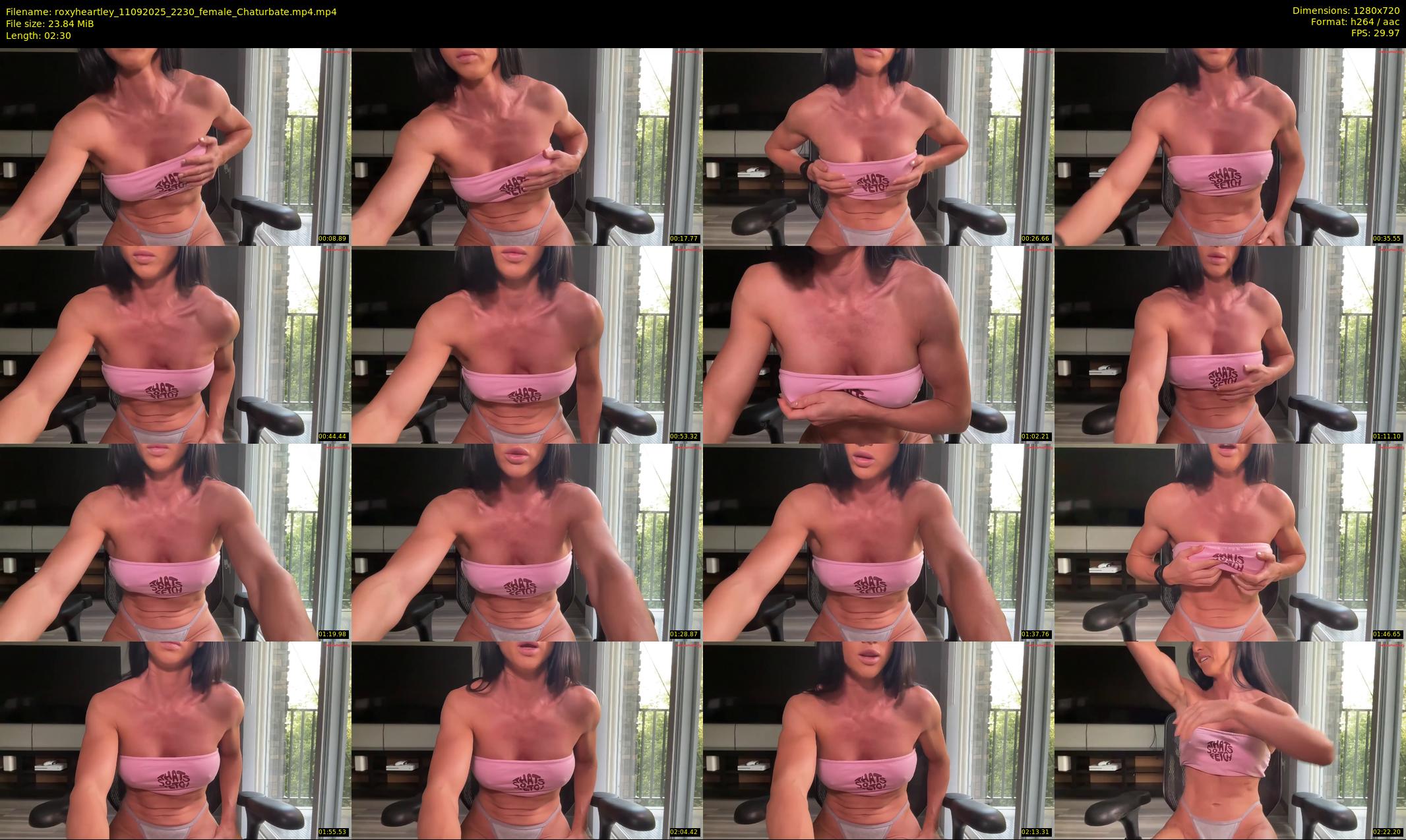 roxyheartley — 3 minute Chaturbate female cam show recording, 720p, Sep 11, 2025