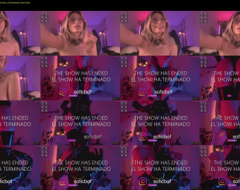 soficb — 4 minute Chaturbate female cam show recording, 720p, Sep 11, 2025