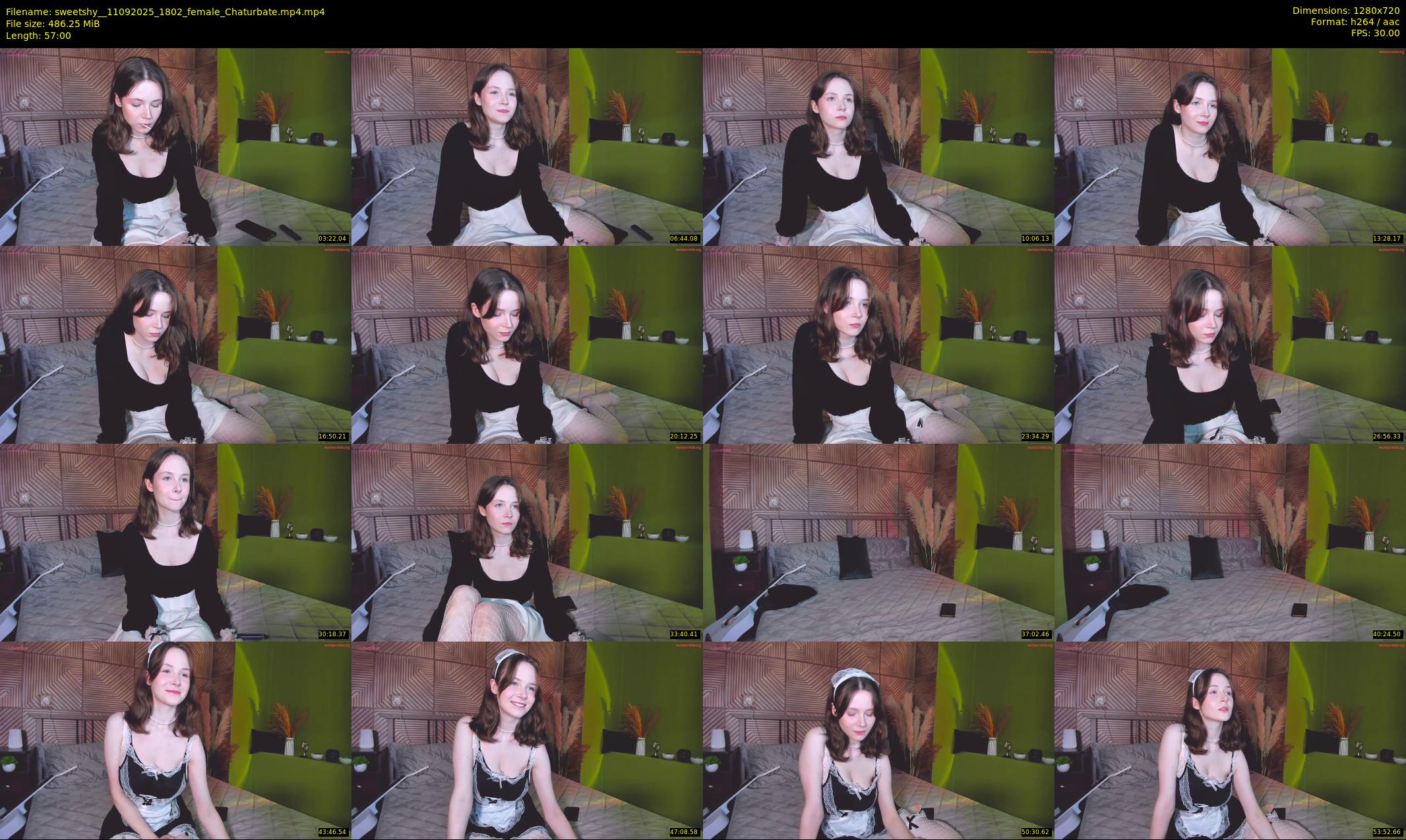 sweetshy_ — 57 minute Chaturbate female cam show recording, 720p, Sep 11, 2025