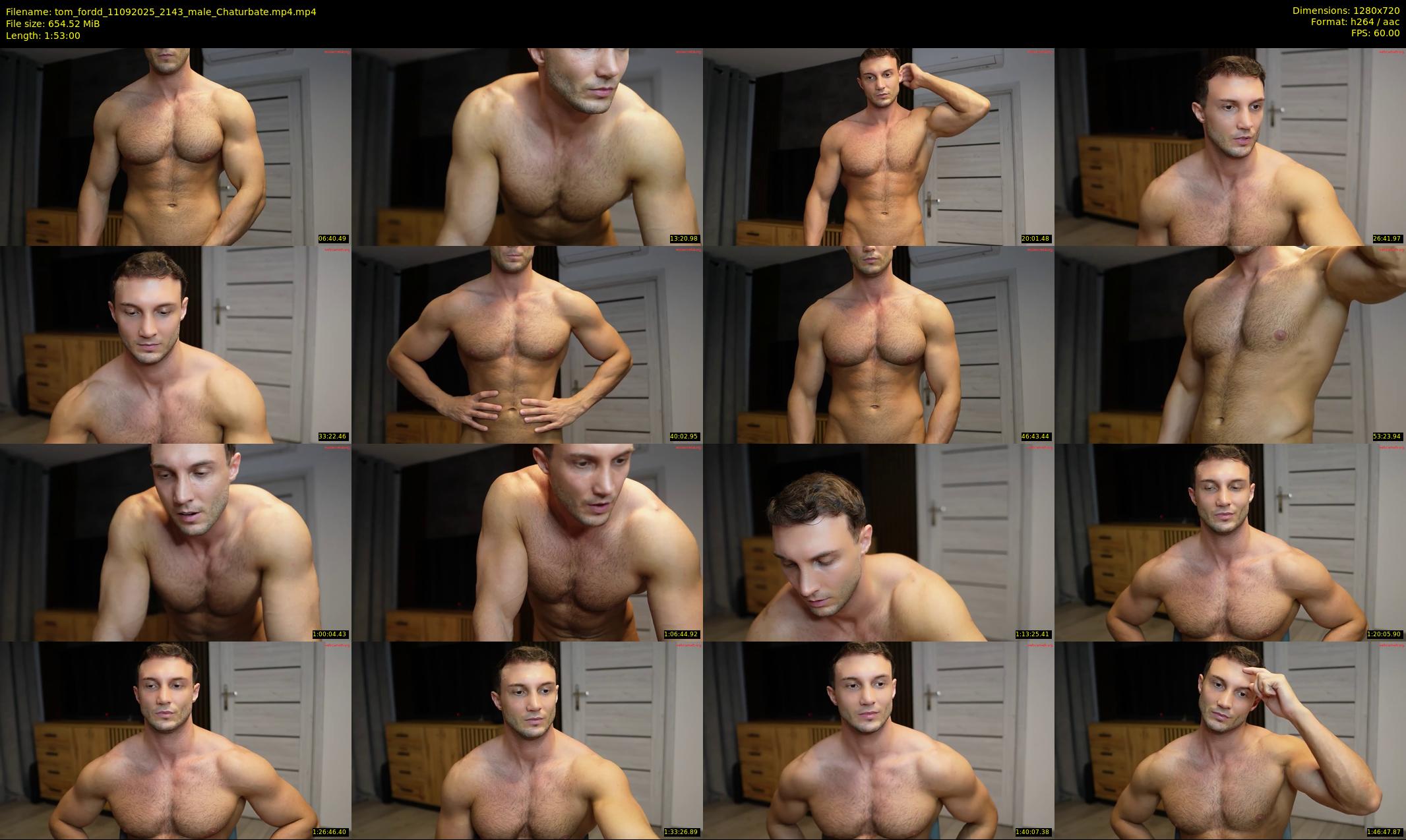 tom_fordd — 113 minute Chaturbate male cam show recording, 720p, Sep 11, 2025