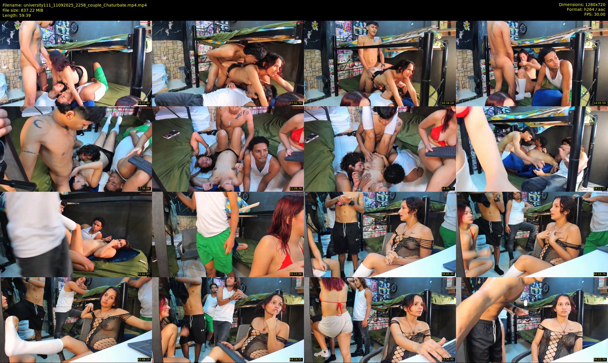 university111 — 60 minute Chaturbate couple cam show recording, 720p, Sep 11, 2025