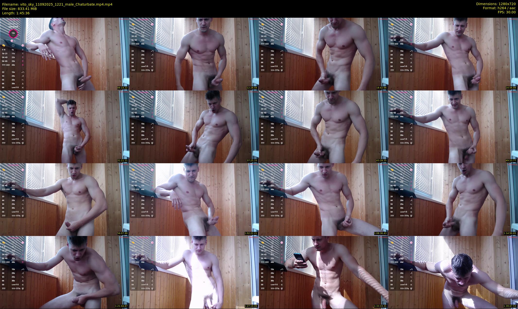 vito_sky — 106 minute Chaturbate male cam show recording, 720p, Sep 11, 2025