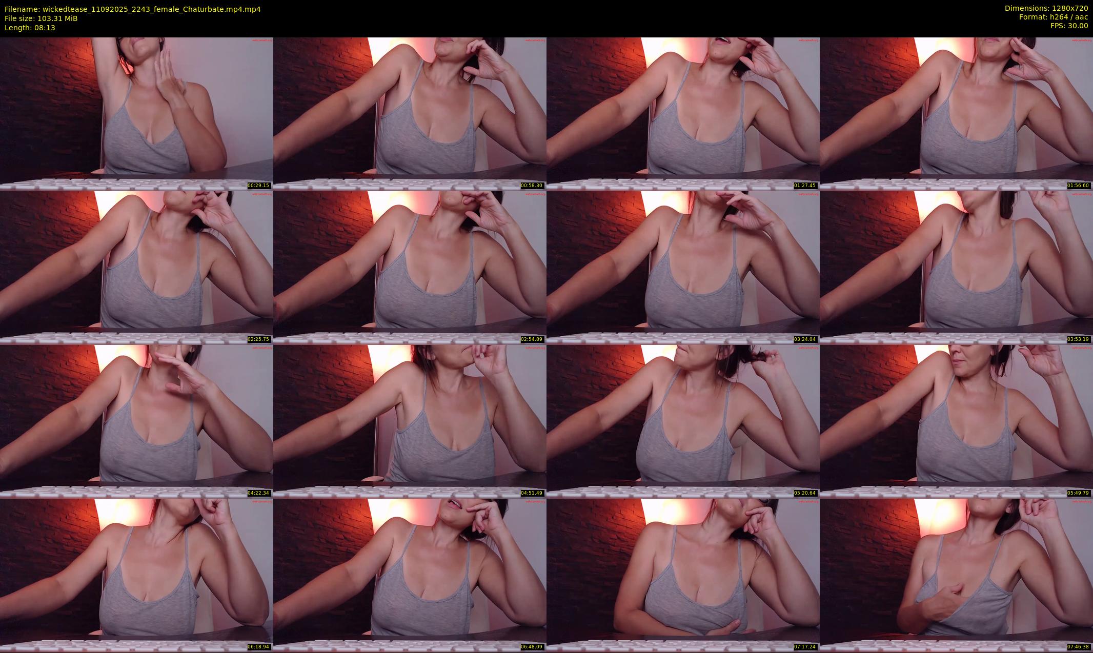 wickedtease — 9 minute Chaturbate female cam show recording, 720p, Sep 11, 2025
