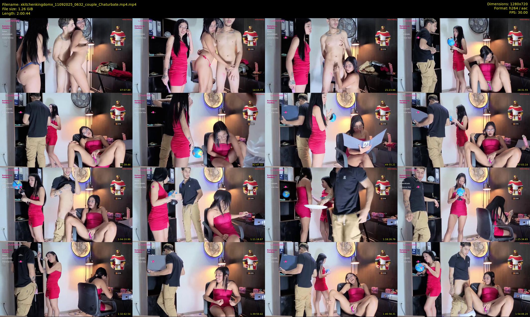 xkitchenkingdomx — 121 minute Chaturbate couple cam show recording, 720p, Sep 11, 2025