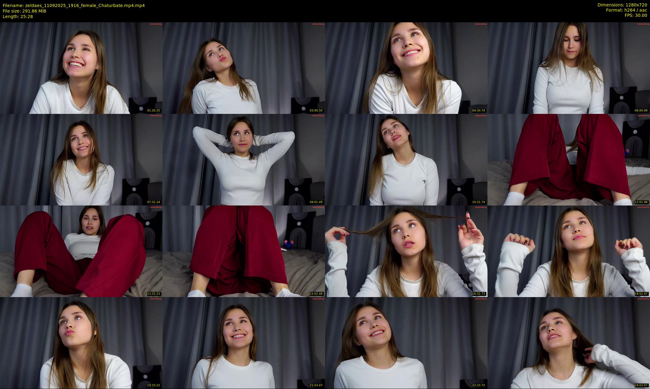 zeldaes — 26 minute Chaturbate female cam show recording, 720p, Sep 11, 2025