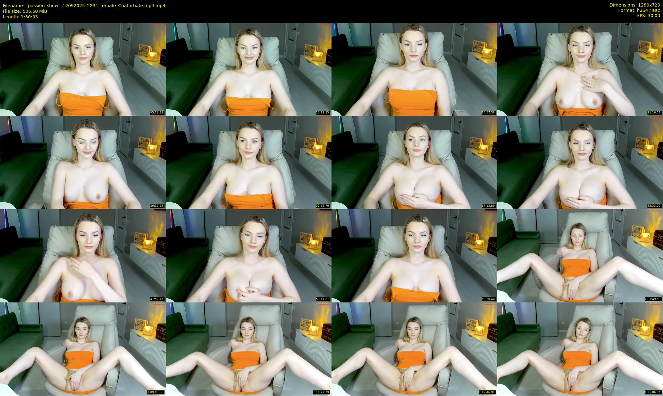 _passion_show_ — 91 minute Chaturbate couple cam show recording, 720p, Sep 12, 2025