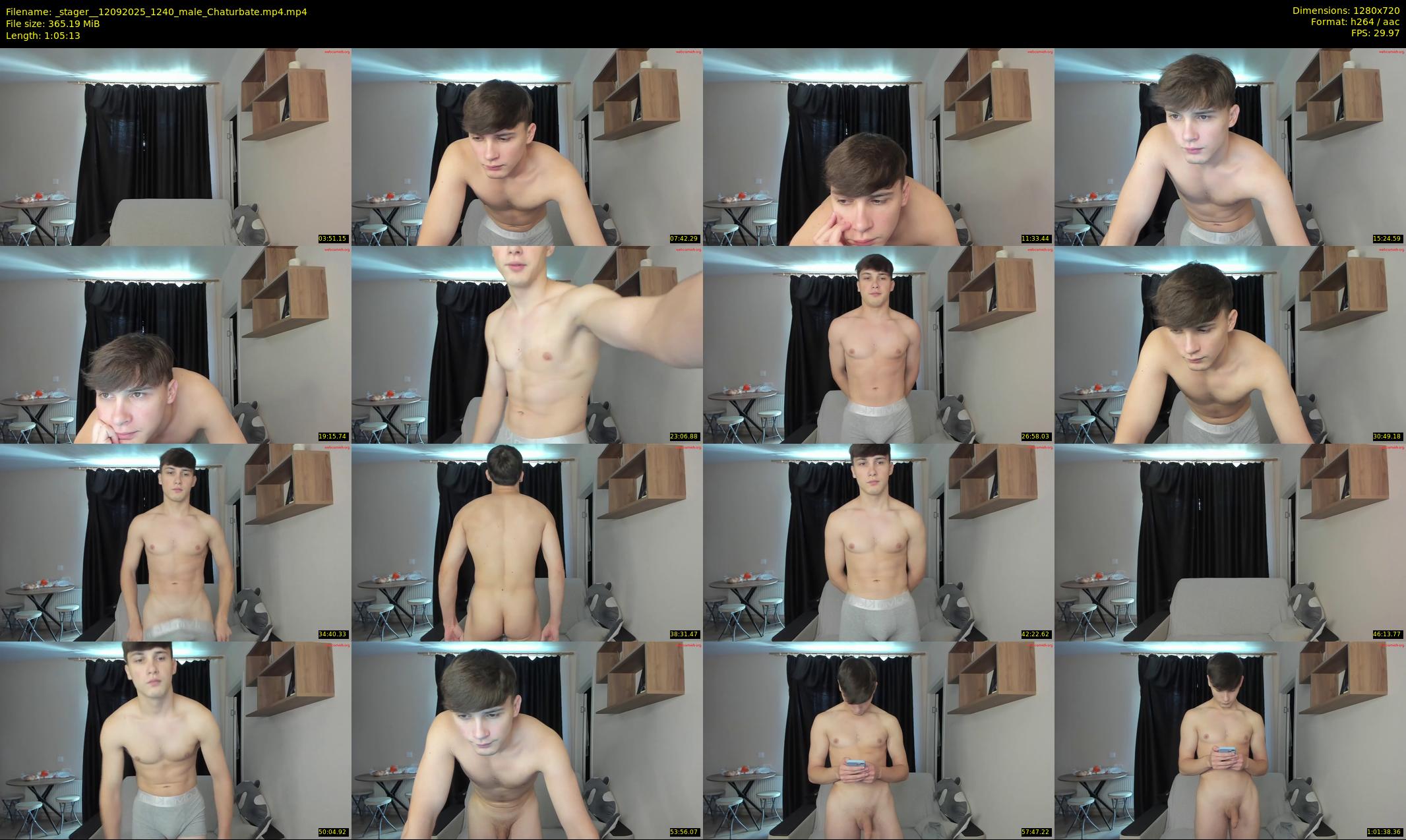 _stager_ — 66 minute Chaturbate male cam show recording, 720p, Sep 12, 2025