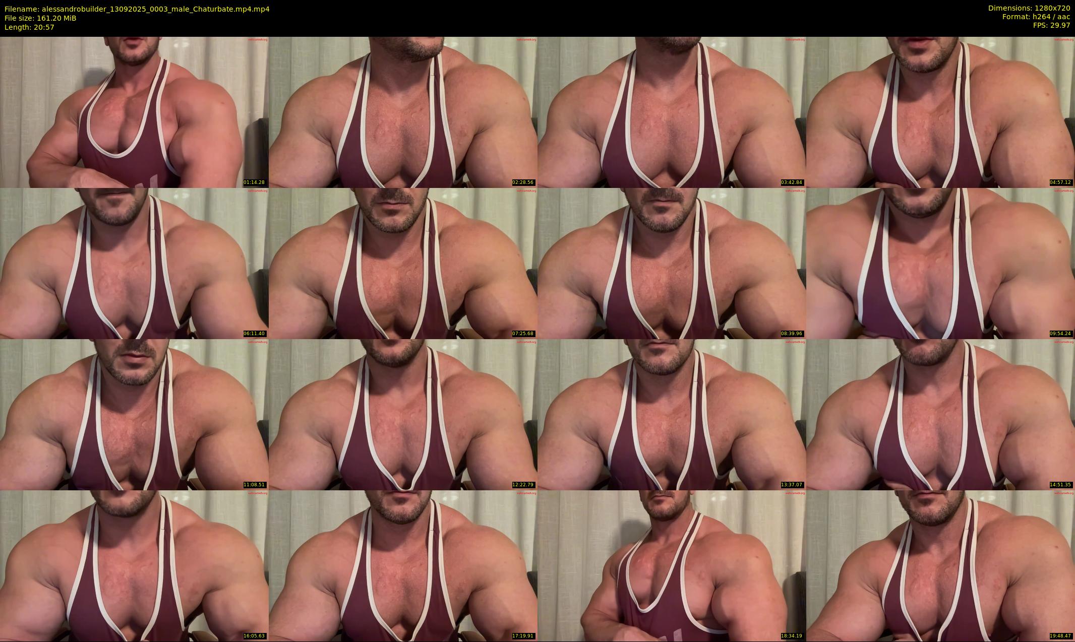 alessandrobuilder — 21 minute Chaturbate couple cam show recording, 720p, Sep 13, 2025