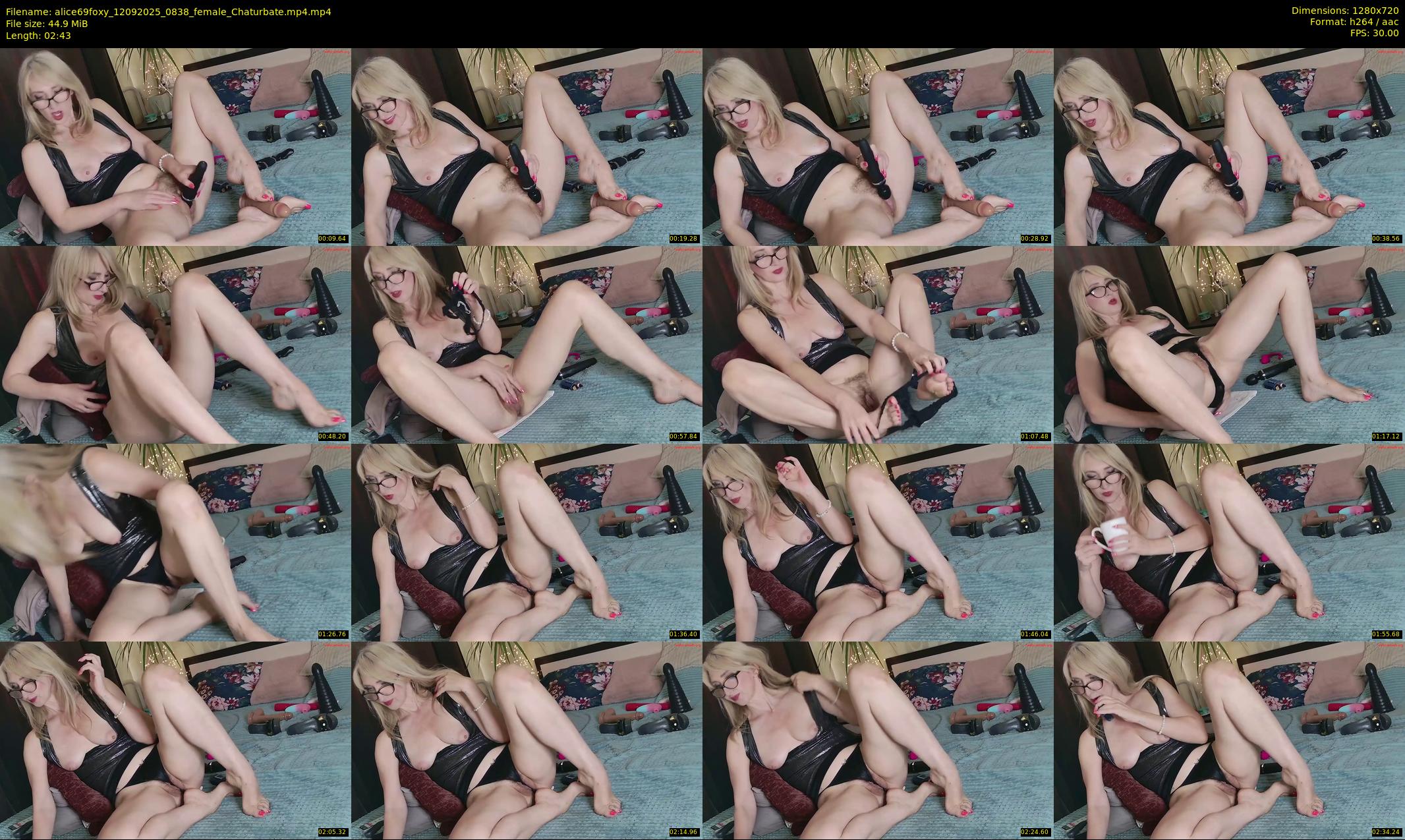 alice69foxy — 3 minute Chaturbate female cam show recording, 720p, Sep 12, 2025