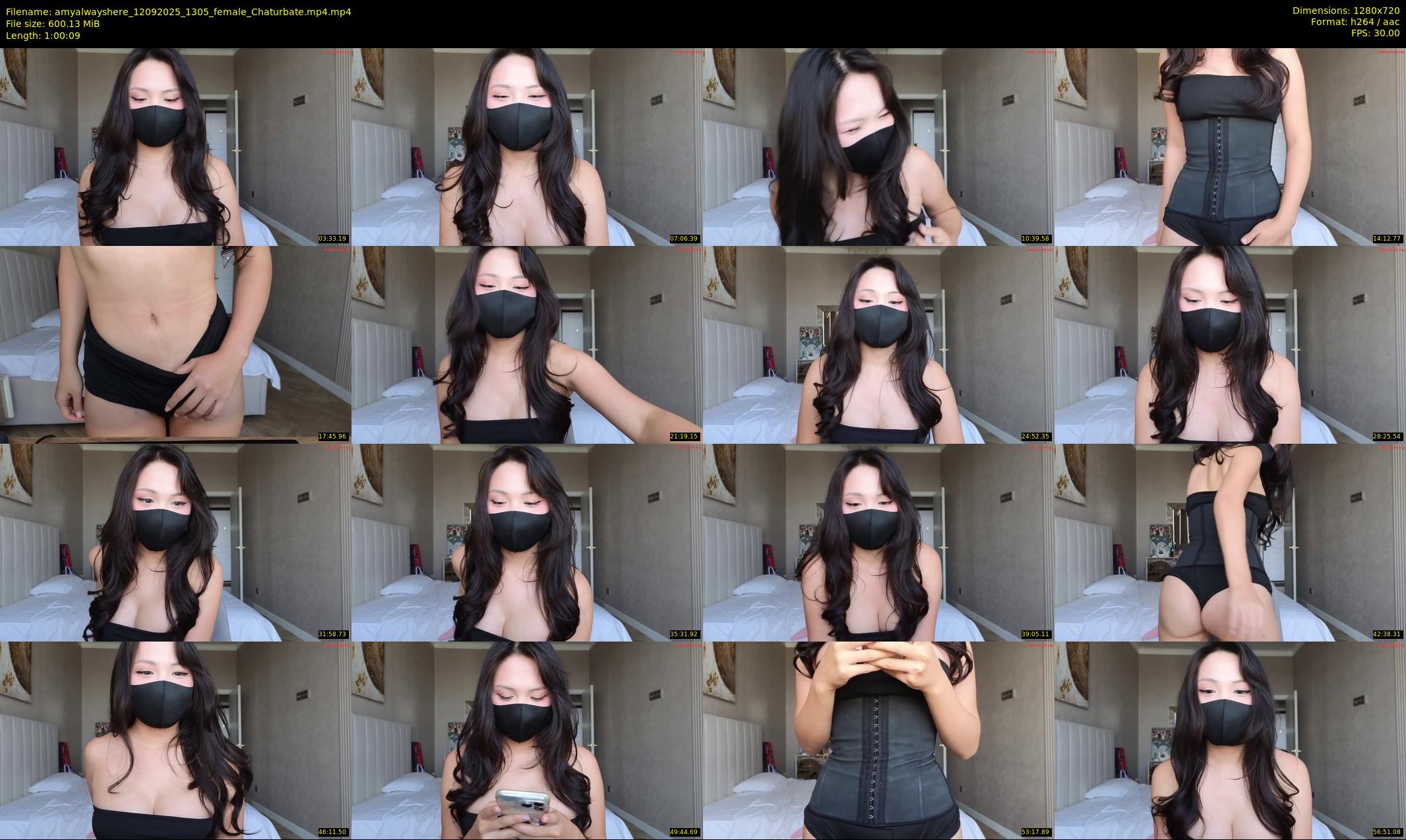amyalwayshere — 61 minute Chaturbate female cam show recording, 720p, Sep 12, 2025