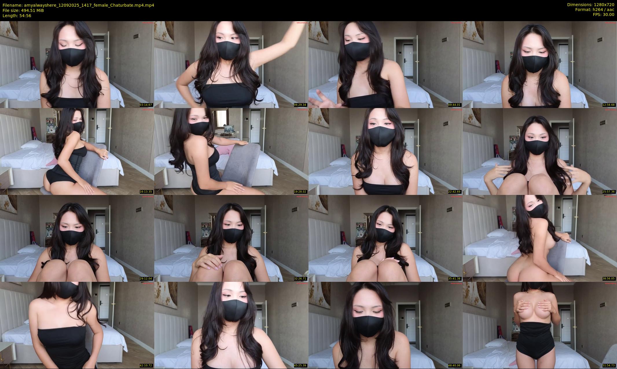 amyalwayshere — 55 minute Chaturbate female cam show recording, 720p, Sep 12, 2025