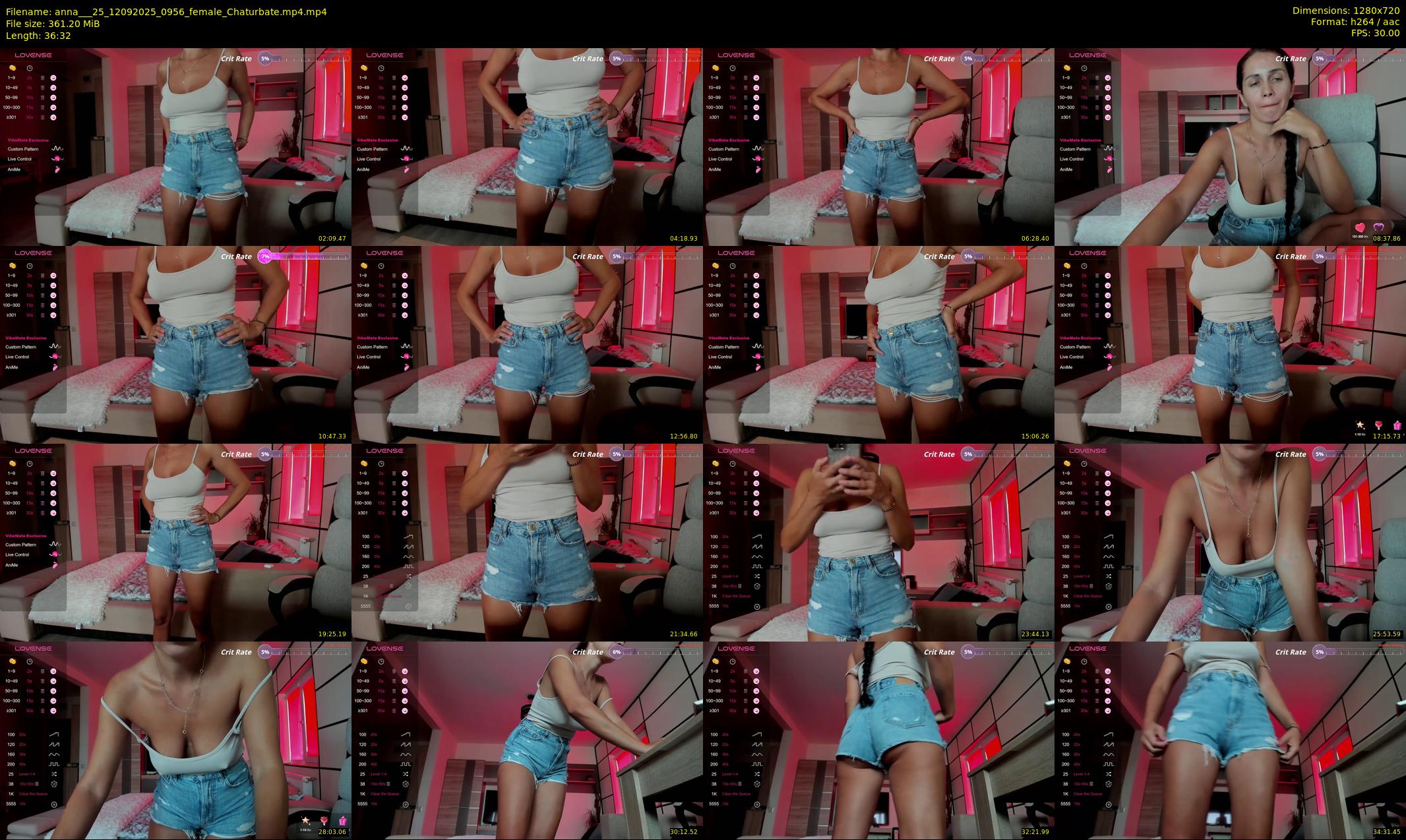 anna___25 — 37 minute Chaturbate female cam show recording, 720p, Sep 12, 2025