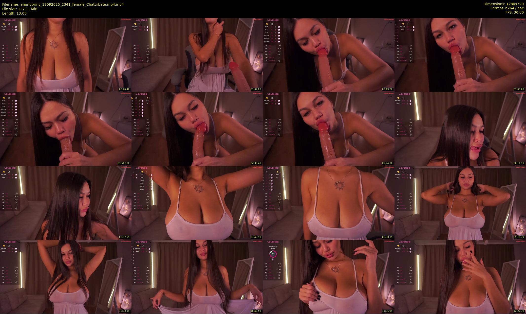 anuricbriny — 14 minute Chaturbate female cam show recording, 720p, Sep 12, 2025