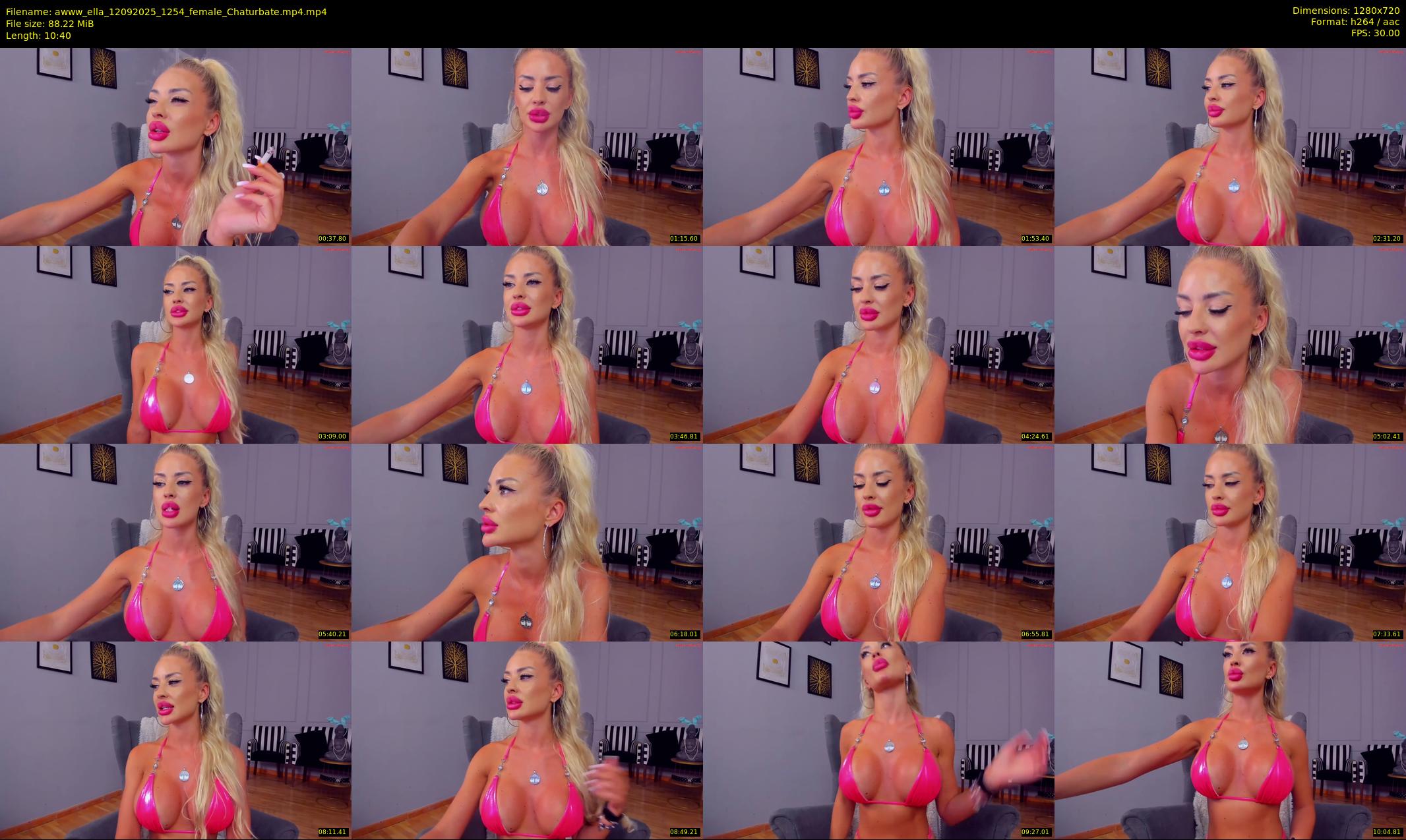 awww_ella — 11 minute Chaturbate female cam show recording, 720p, Sep 12, 2025