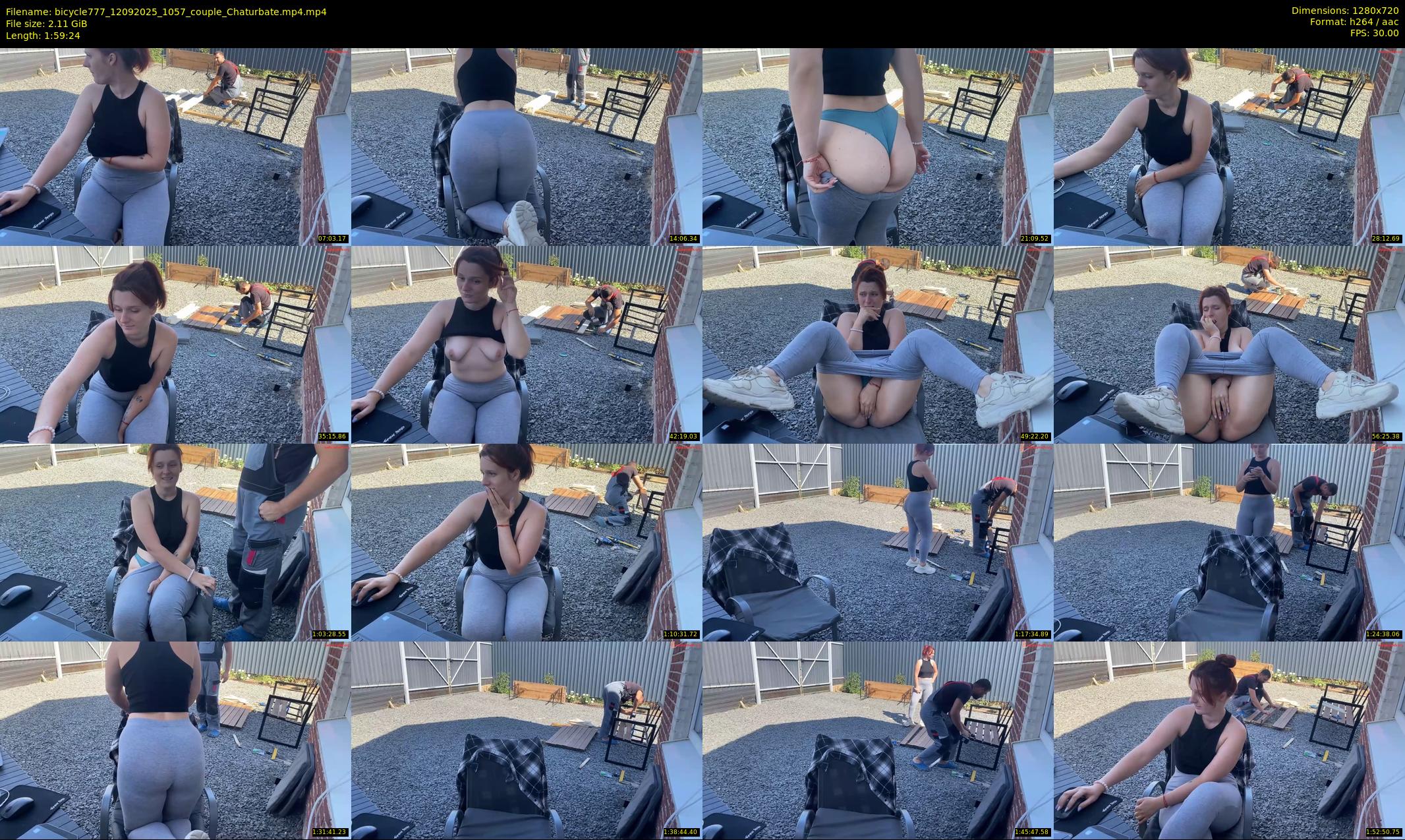 bicycle777 — 120 minute Chaturbate couple cam show recording, 720p, Sep 12, 2025