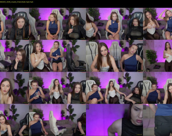 bright_diamonds_054 — 120 minute Chaturbate couple cam show recording, 720p, Sep 12, 2025