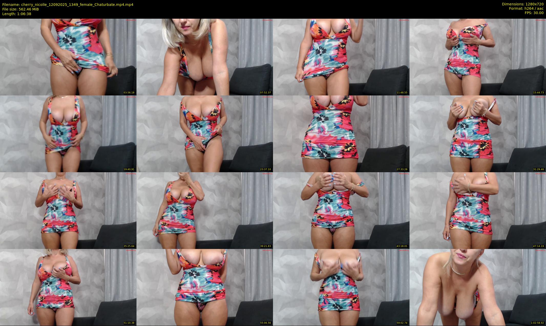 cherry_nicolle — 67 minute Chaturbate female cam show recording, 720p, Sep 12, 2025