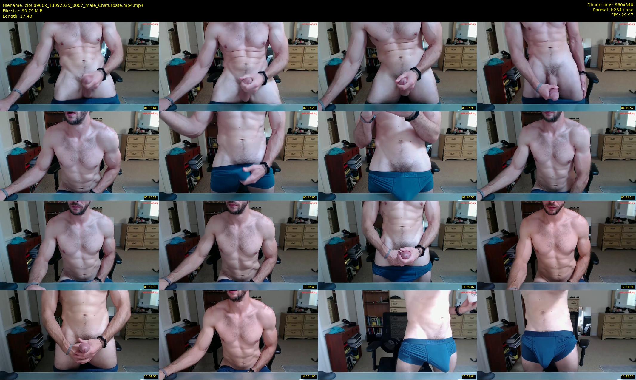 cloud900x — 18 minute Chaturbate male cam show recording, 480p, Sep 13, 2025